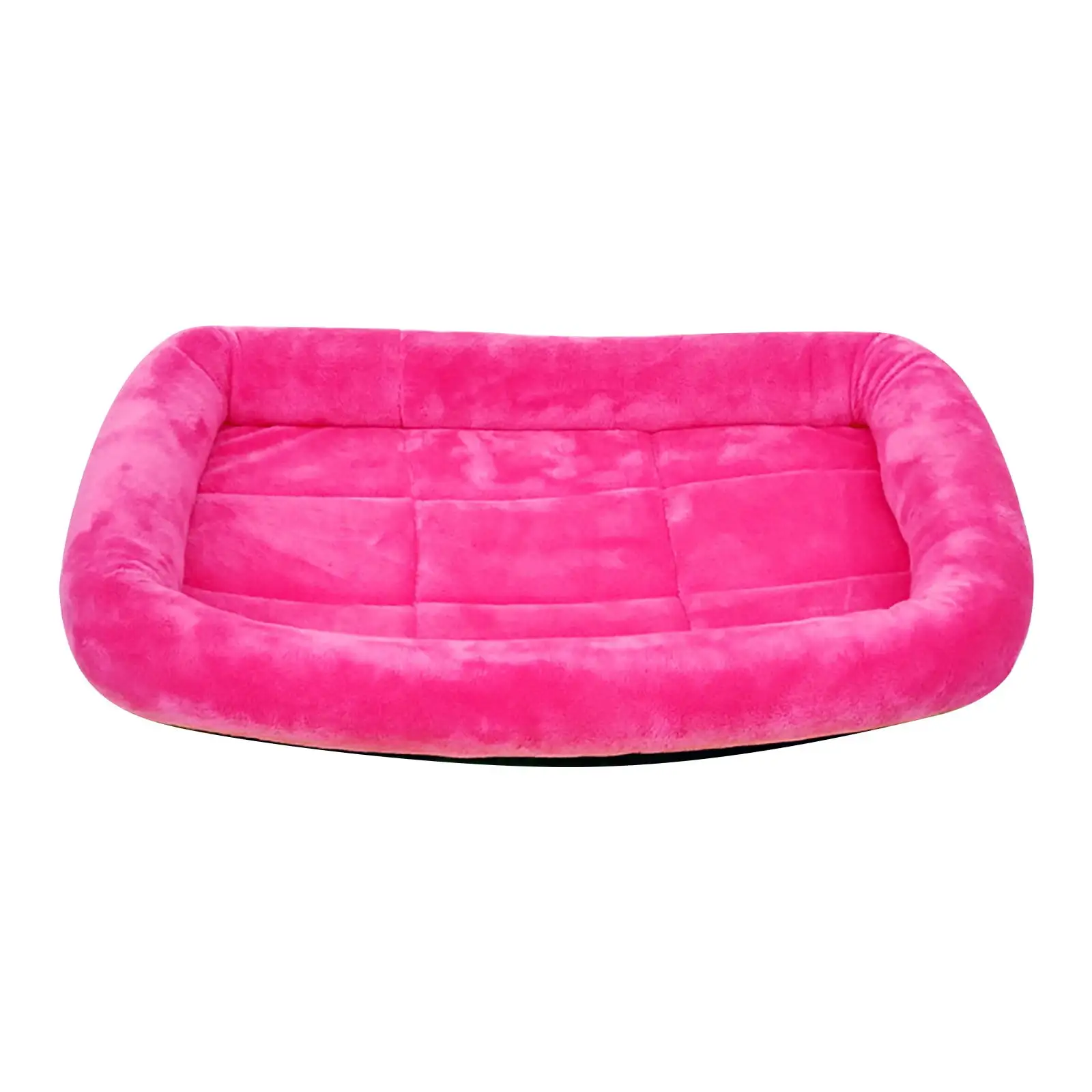 CQININI Pet Beds Dog Warm Pet Kennel Pet Mat Non Slip Bottom Pet Winter Warm Mat Cat Kennel Dog Kennel Pet Kennel 15.7X10.6Inches Hot Pink One Size