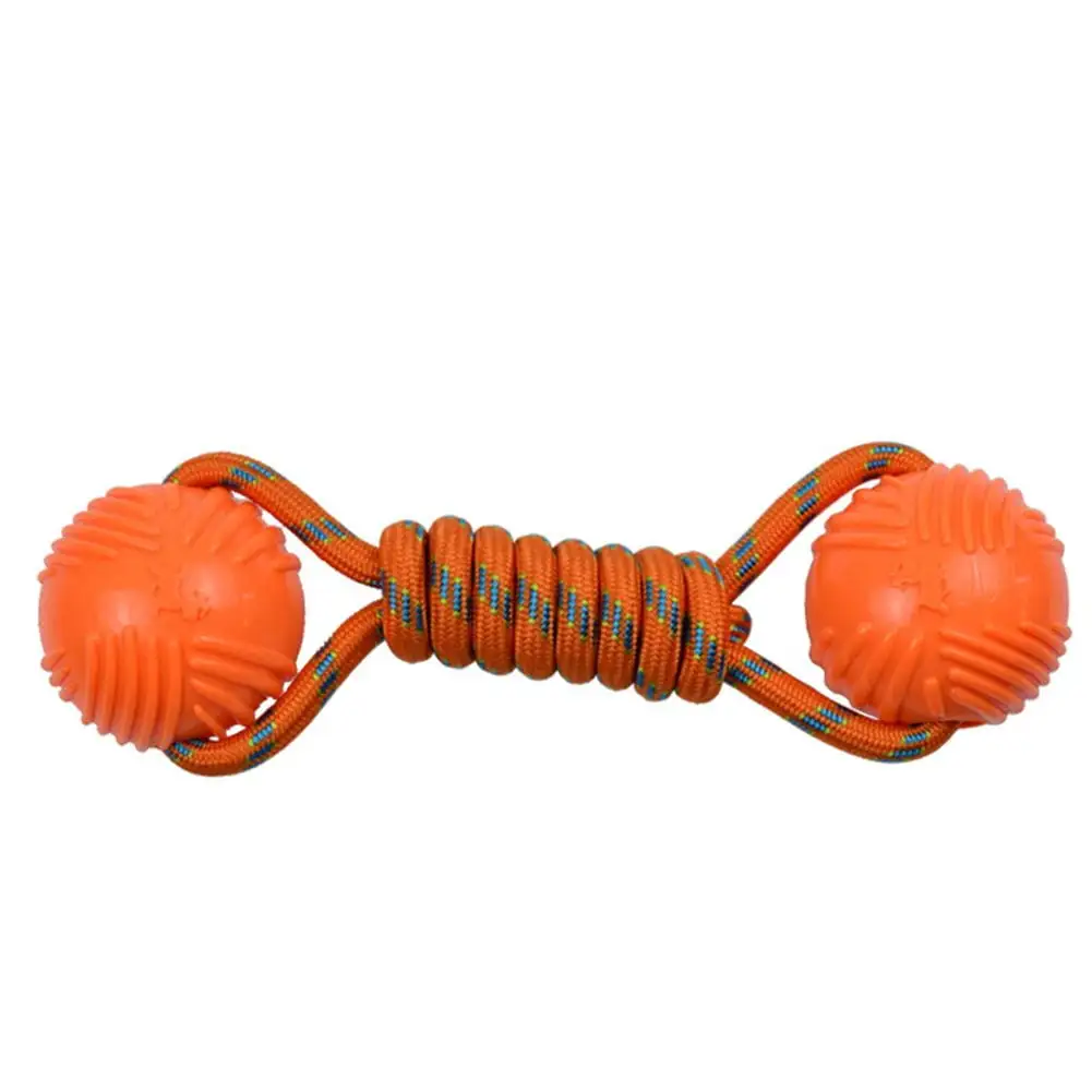 CSCHome Durable Dog Chew Toys. Teeth Grinding and Cleaning. Chew Ball Toys. Dog Chew Rope Toys