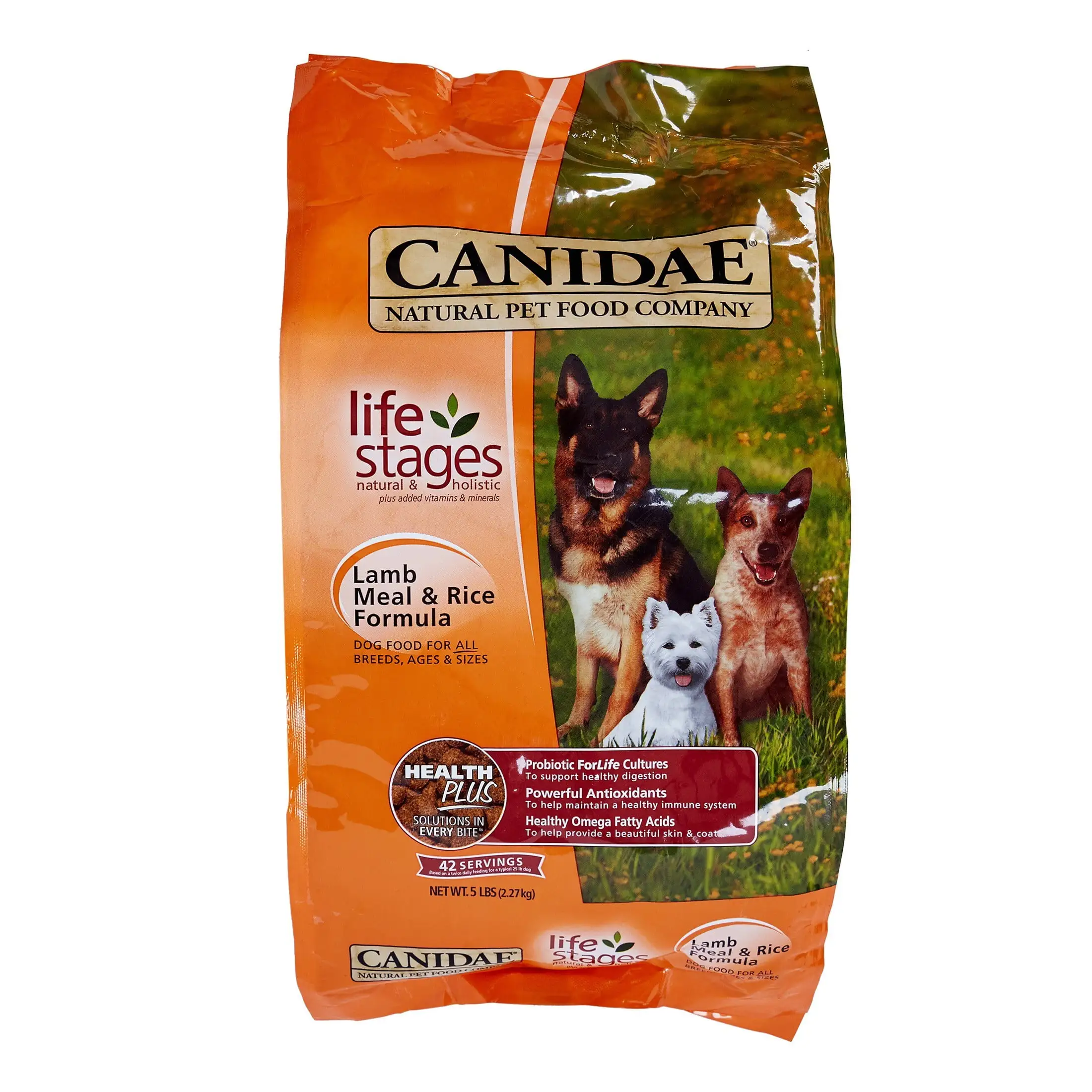 Canidae Life Stages Lamb Meal & Rice Dry Dog Food. 5 lb