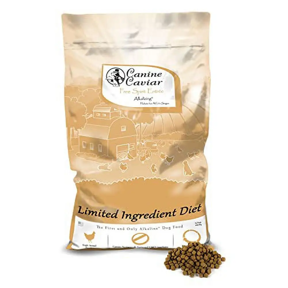 Canine Caviar CC80103 Chicken Spirit Holistic Entree All Life Stage Dry Dog Food 11 lbs Bag