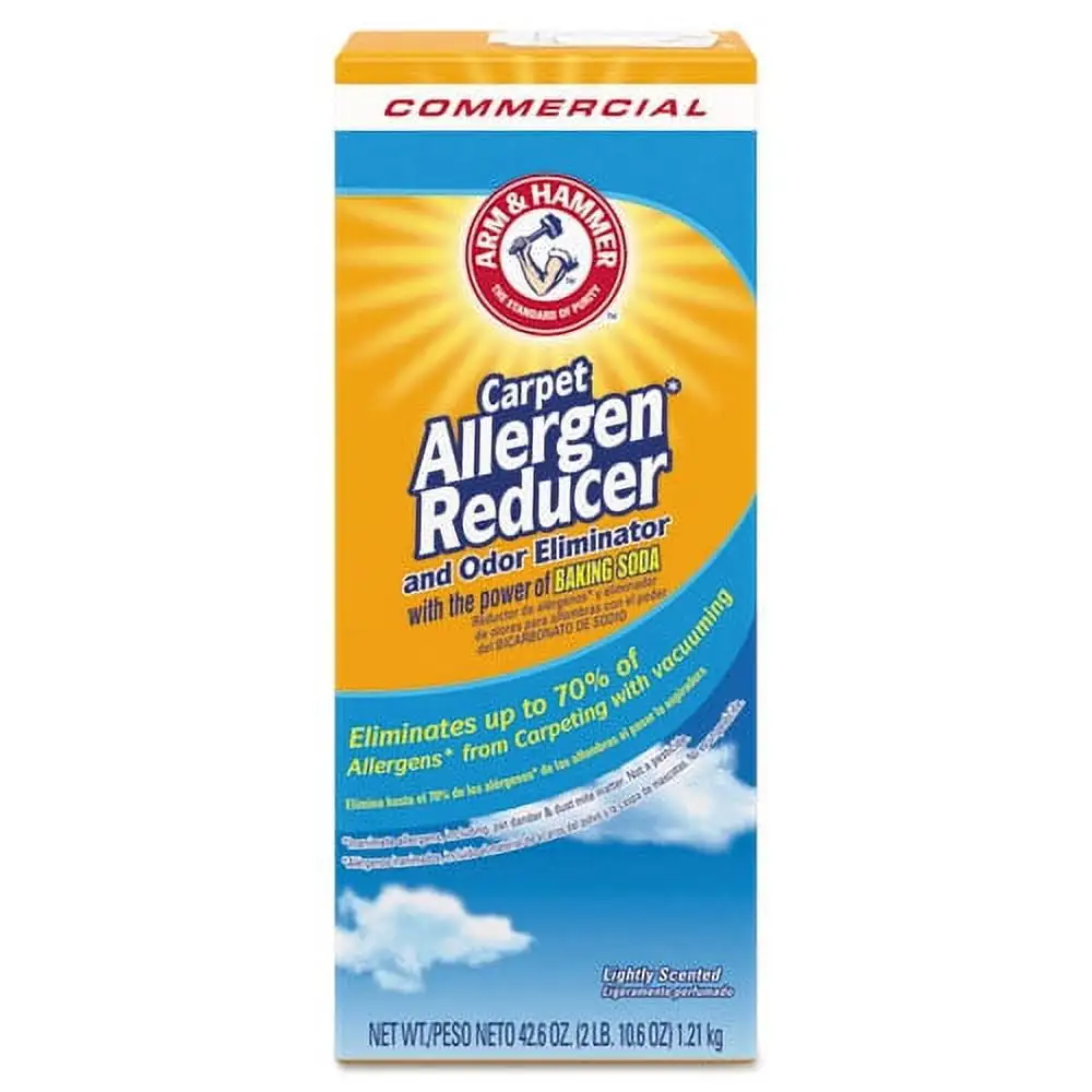 Carpet And Room Allergen Reducer And Odor Eliminator. 42.6 Oz Shaker Box | Bundle of 2 Each