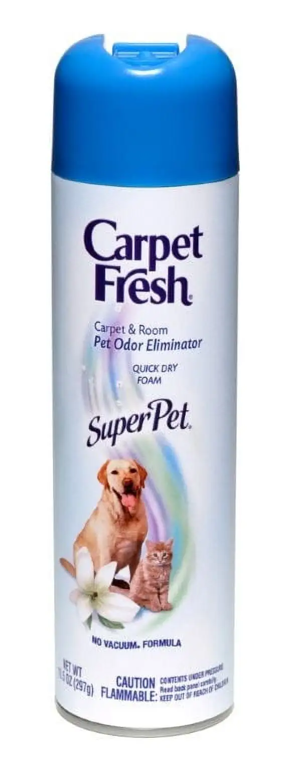 Carpet Fresh SuperPet Carpet & Room Pet Odor Eliminator. 10.5 Oz