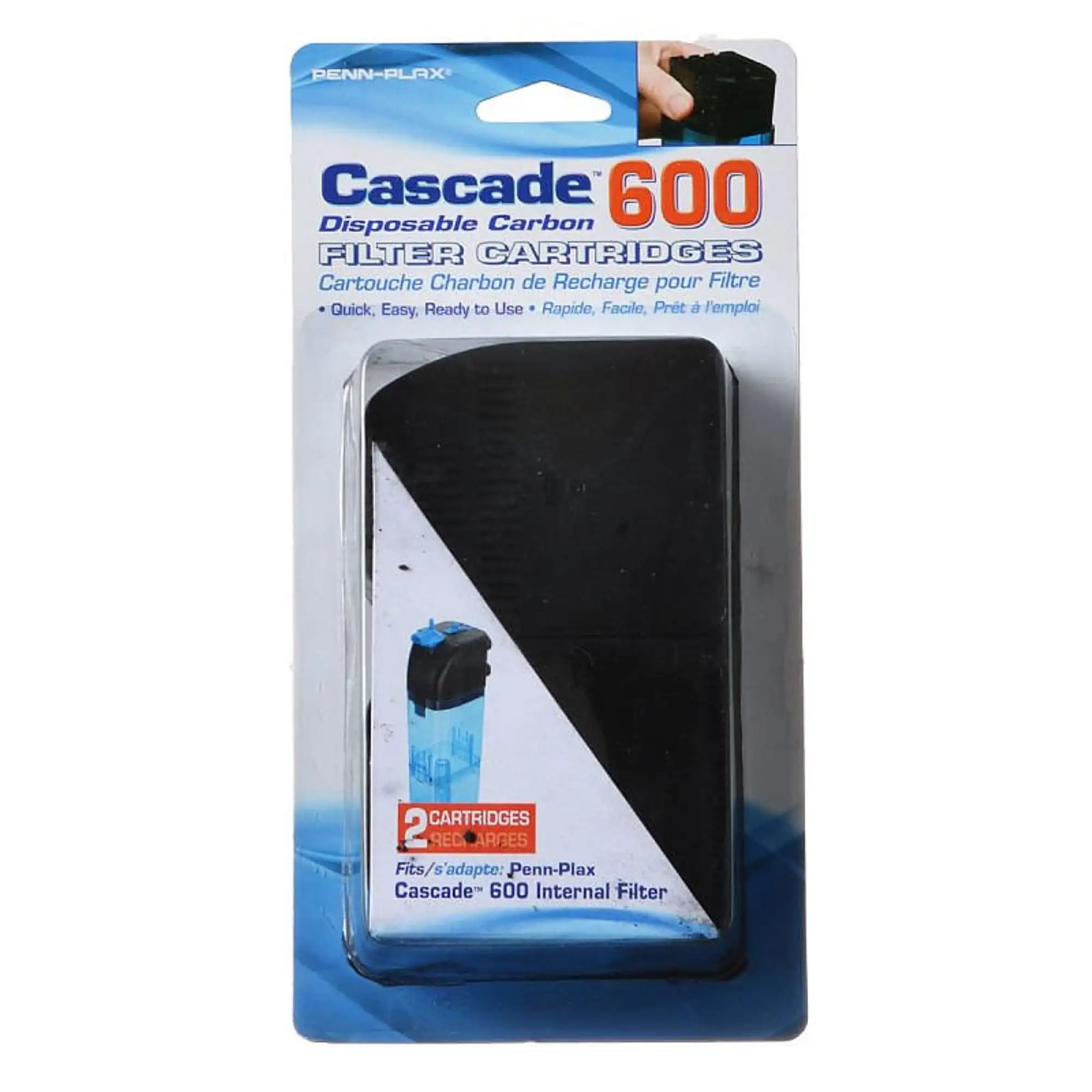 Cascade 600 Disposable Carbon Filter Cartridges