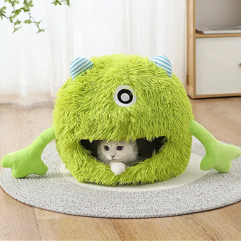 Cat Bed.2023New Dog Bed.14 Cute cat Bed.Keep Warm and Super Soft Creative Pet Nest.Removable Washable Cushion