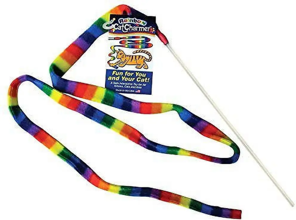 Cat Dancer Rainbow Charmer Cat Toy