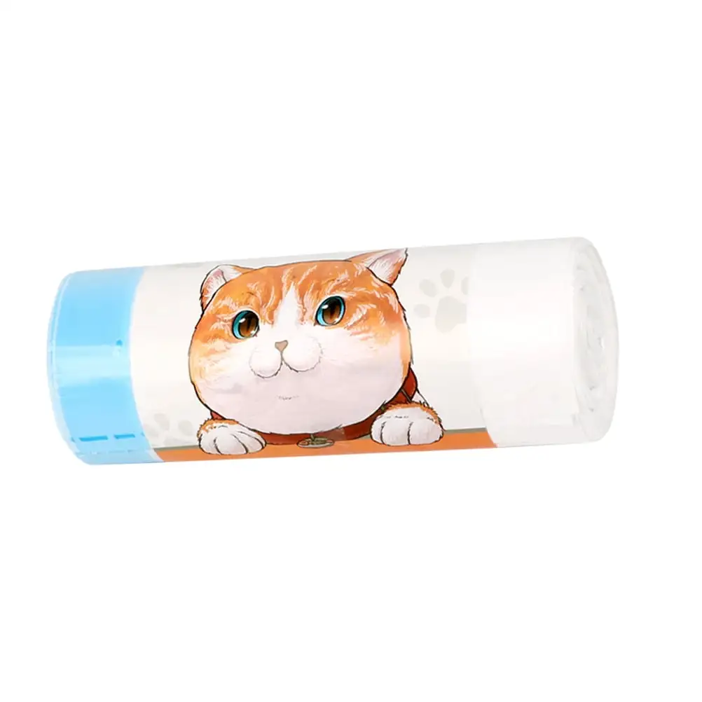 Cat Litter Bag 20Pcs Cat Litter Bags Trash Bags Thickened Plastic Bags Cleaning Bags for Pet