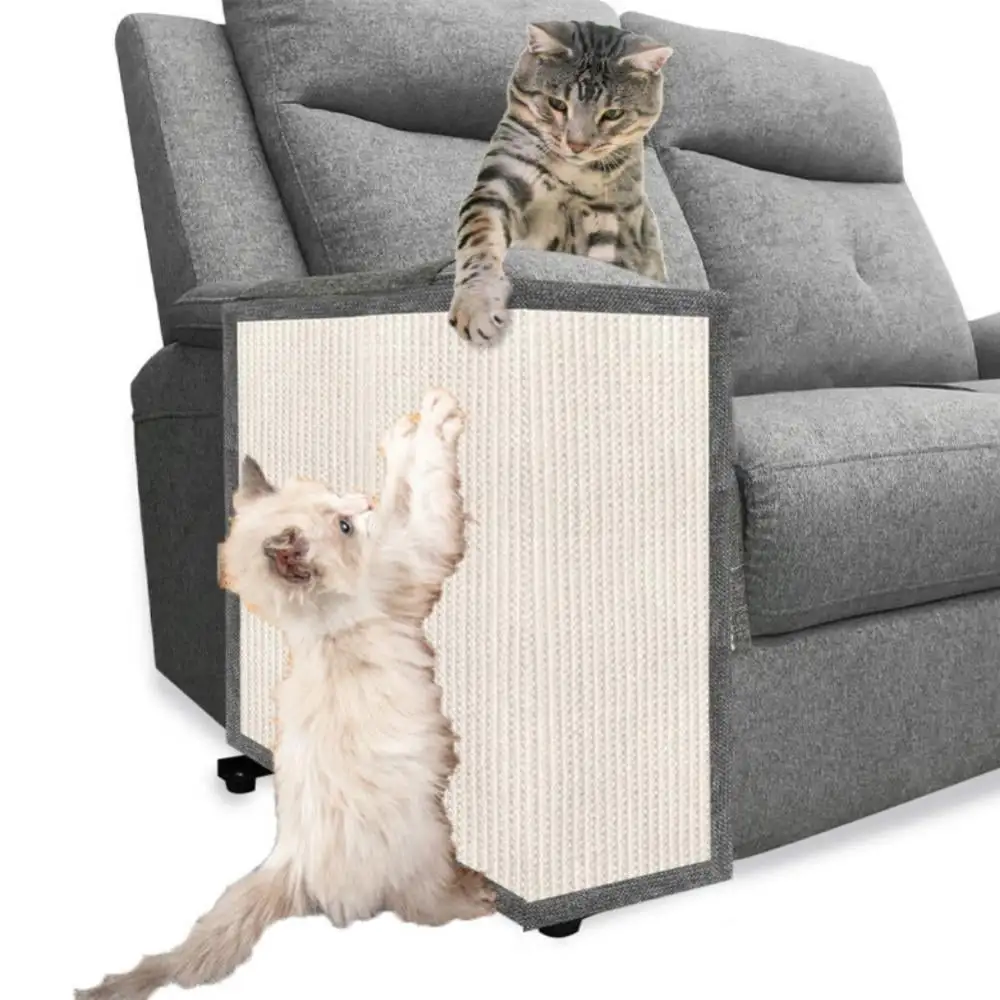 Cat Scratch Pad Couch Protector Natural Sisal Cat Scratcher for Protecting Couch Sofa Chair Furniture