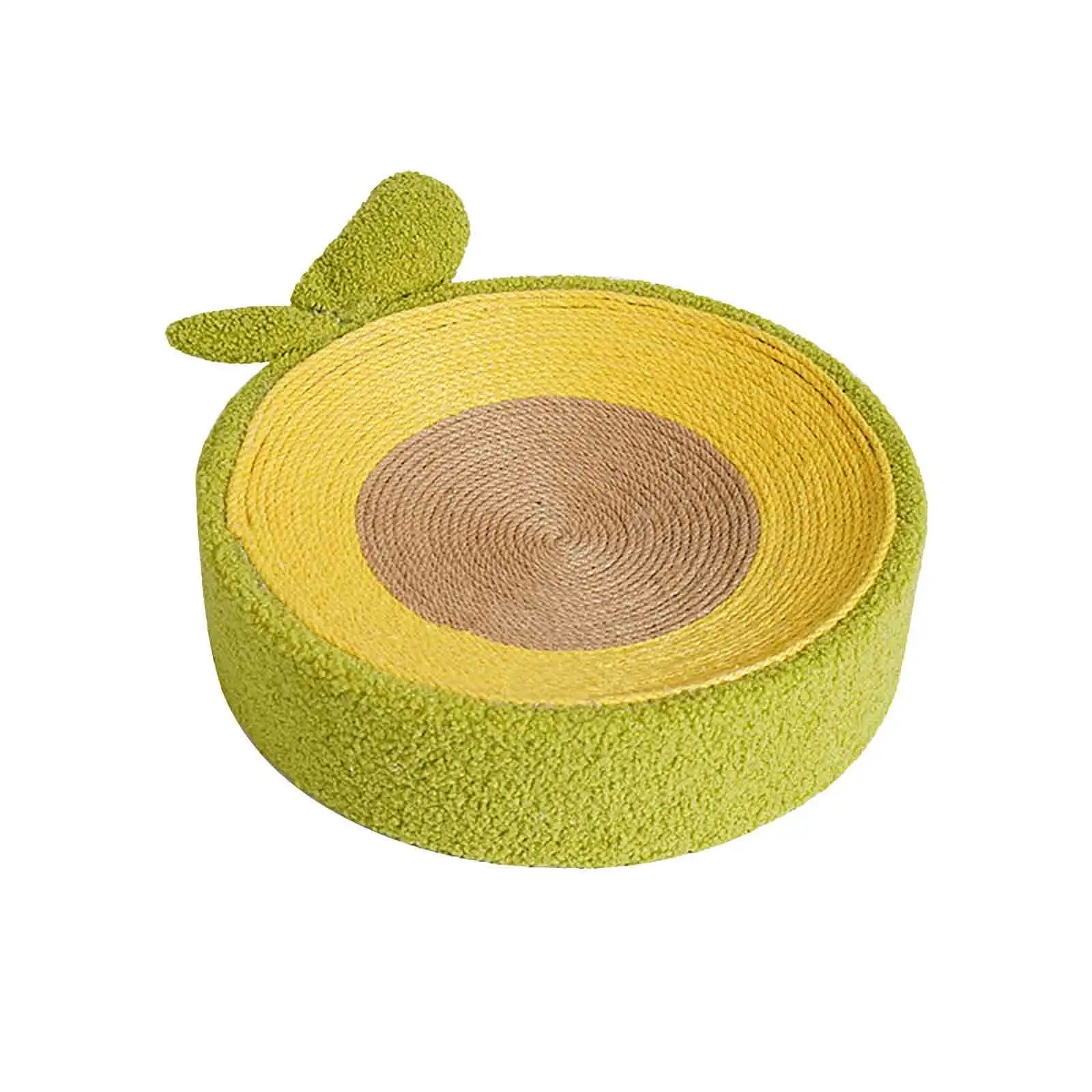 Cat Scratcher Cat Scratching Board Disc Bowl Shaped Scratching Board Sword Hemp Rope Non Falling Debris Compass Fabric Scratch Claw Toy