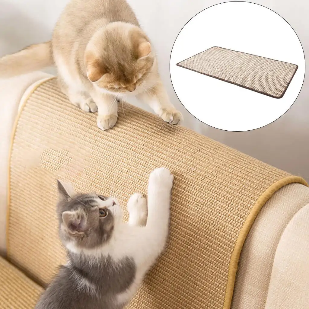 Cat Scratcher Mat Scratching Pad Slip Carpet and Sofa Rug Board Scratch Mats for Cat Grinding Claws & ing Furniture .