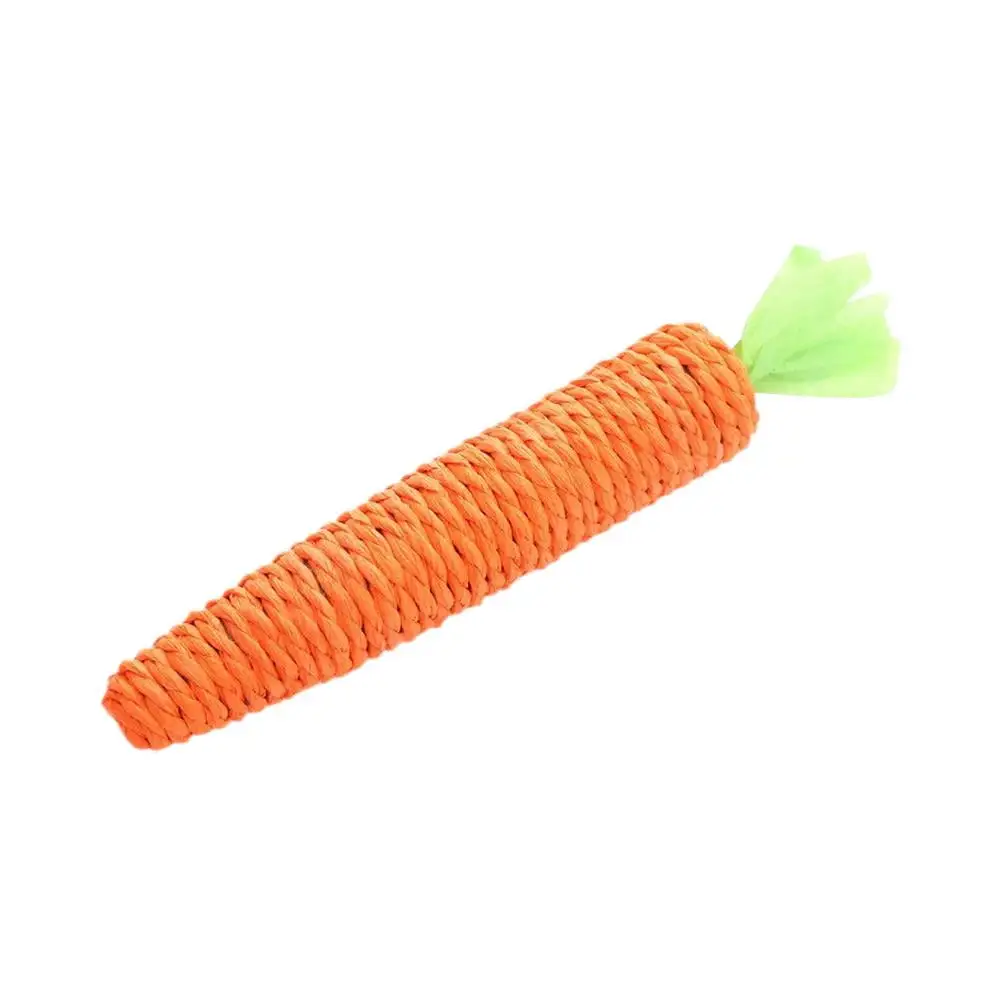 Cat Toys Sound Carrot Cuddle cat stick since fun fun cat teething stick anti-bite cat scratch board pet supplies