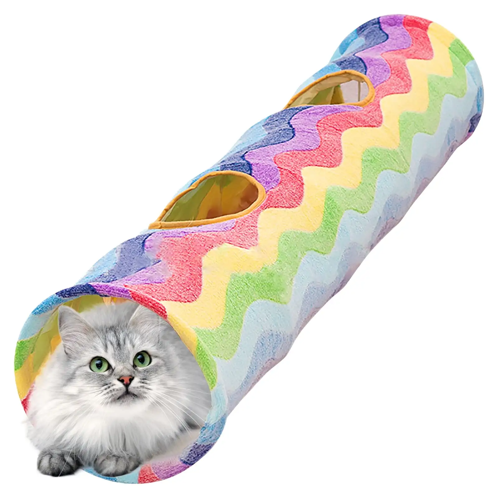 Cat Tunnel Bed Cat Donut Tunnel Cat Tunnels For Indoor Cats