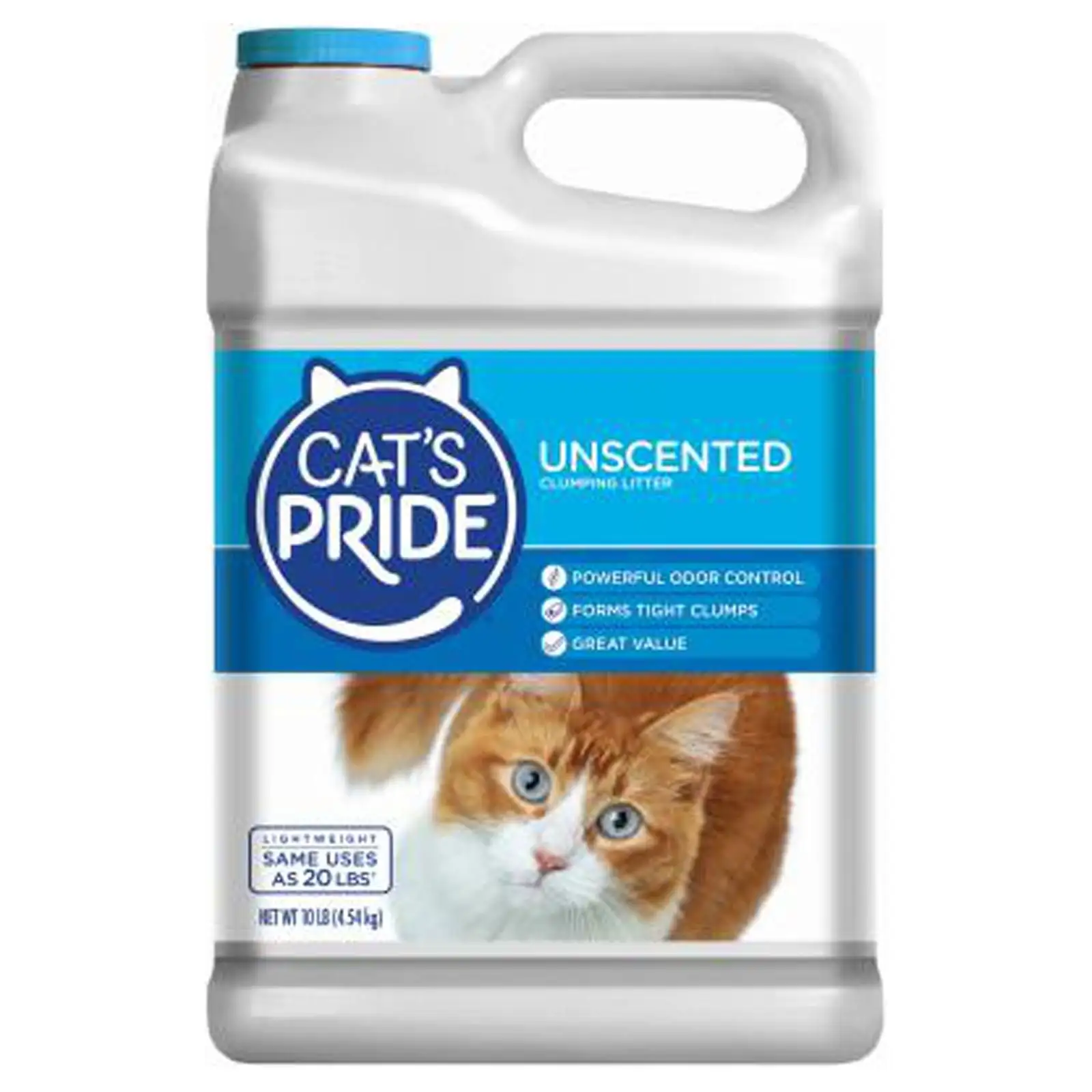 Cat's Pride C01321-C60 Unscented Litter. 10 Lbs. - Quantity 2