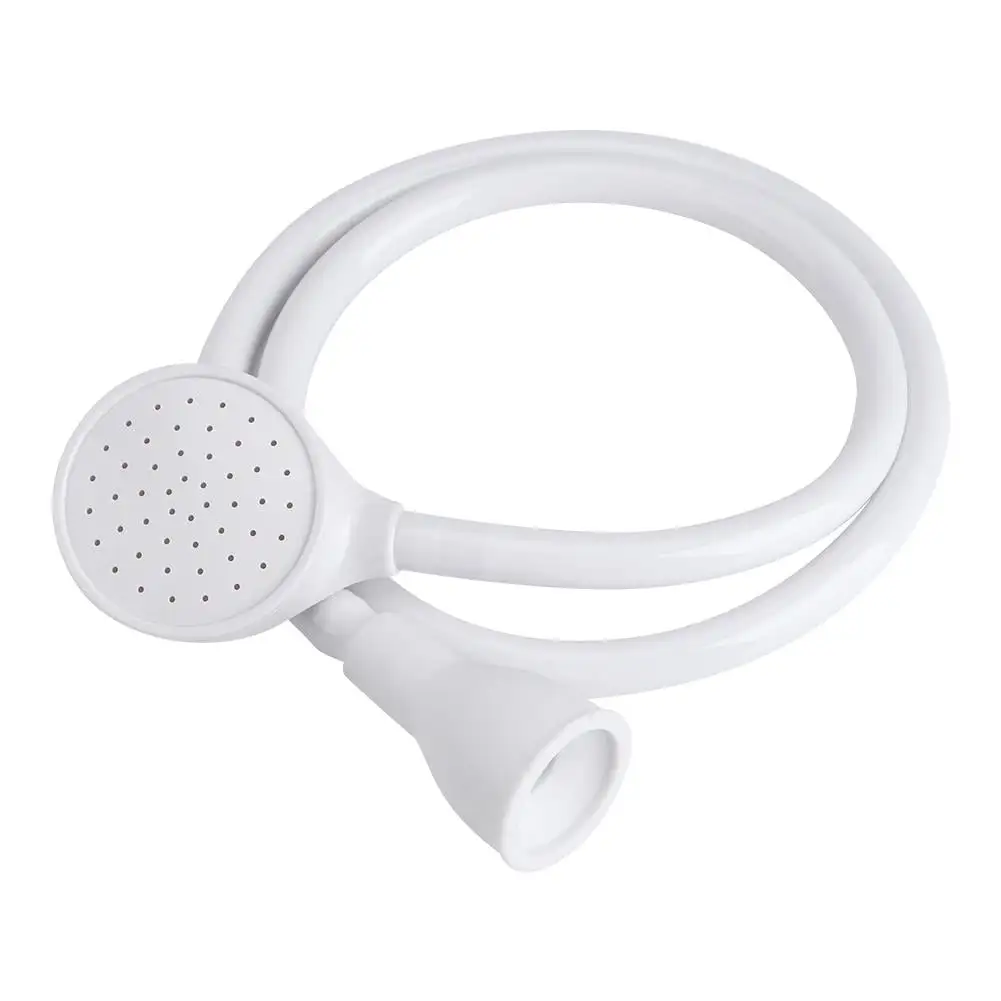 Ccdes Pet Shower Spray Head Hose Push On Bath Tub Sink Faucet Attachment Washing Hair Hairdresser Pet Spray Hose