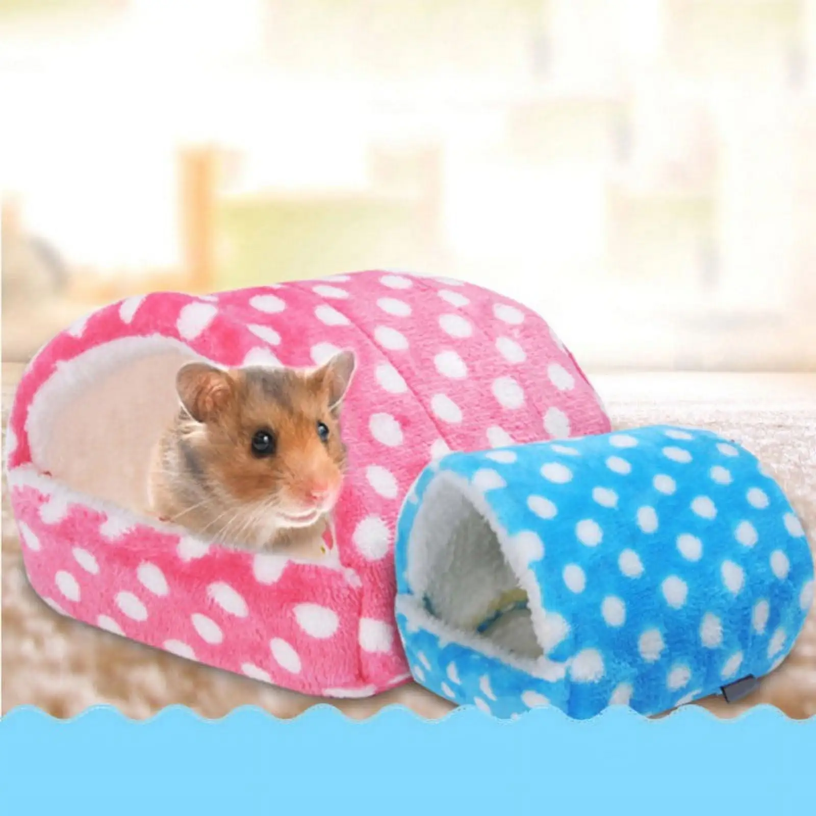 Chinchilla Hedgehog Guinea Pig Bed Accessories Cage Toys Bearded Dragon House Hamster Supplies Habitat Ferret Rat