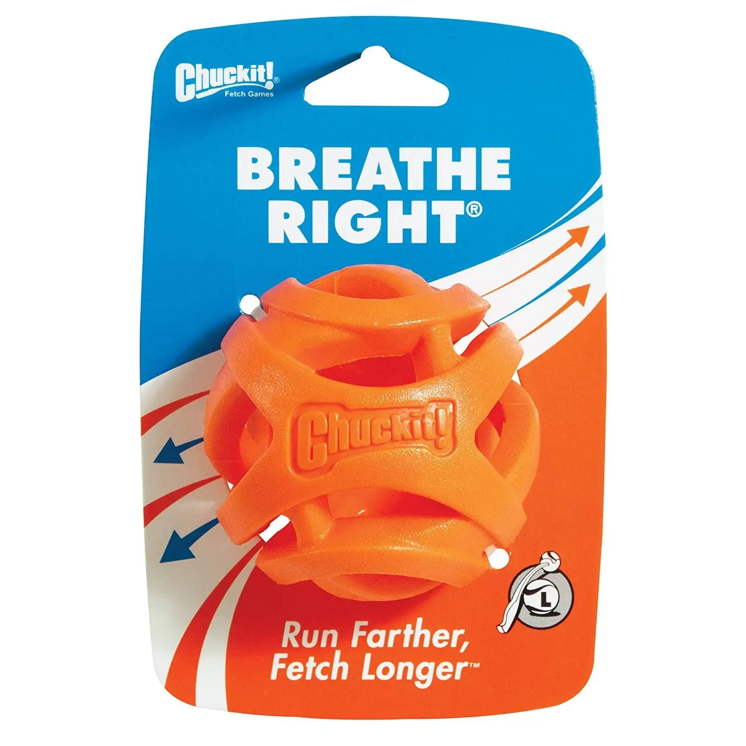 Chuckit! 2 Pack Breathe Right Fetch Ball Large