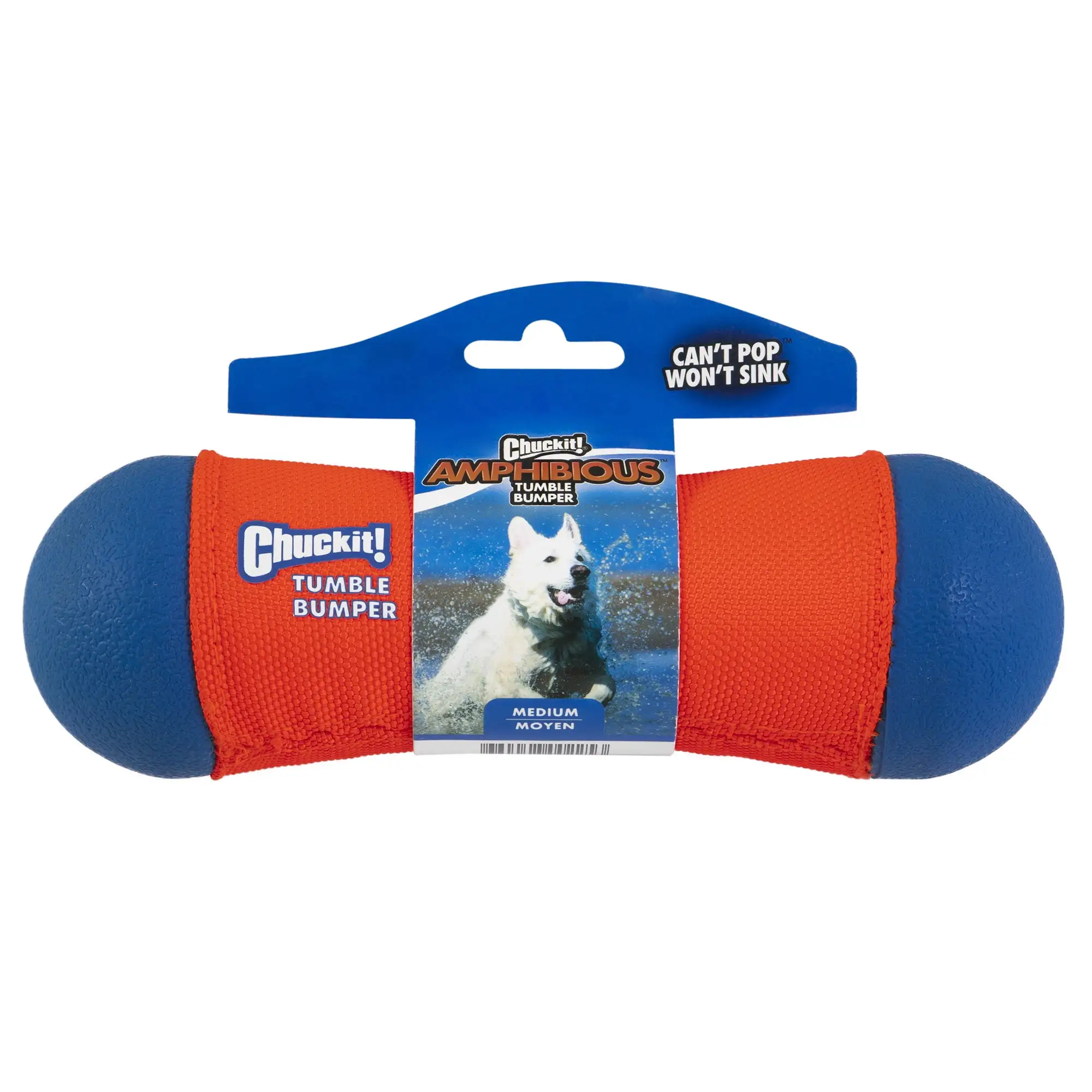 Chuckit! Tumble Bumper Dog Toy. Medium