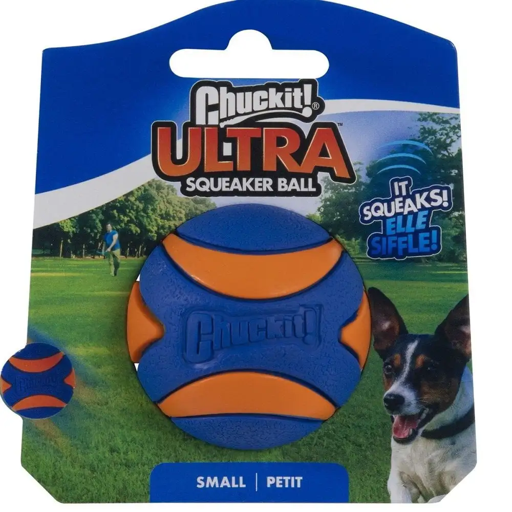 Chuckit! Ultra Squeaker Ball Dog Toy SM