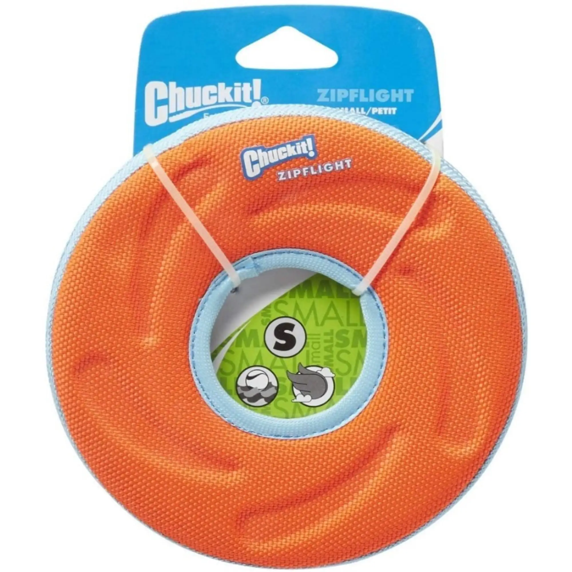 Chuckit Zipflight Amphibious Flying Ring Assorted Colors