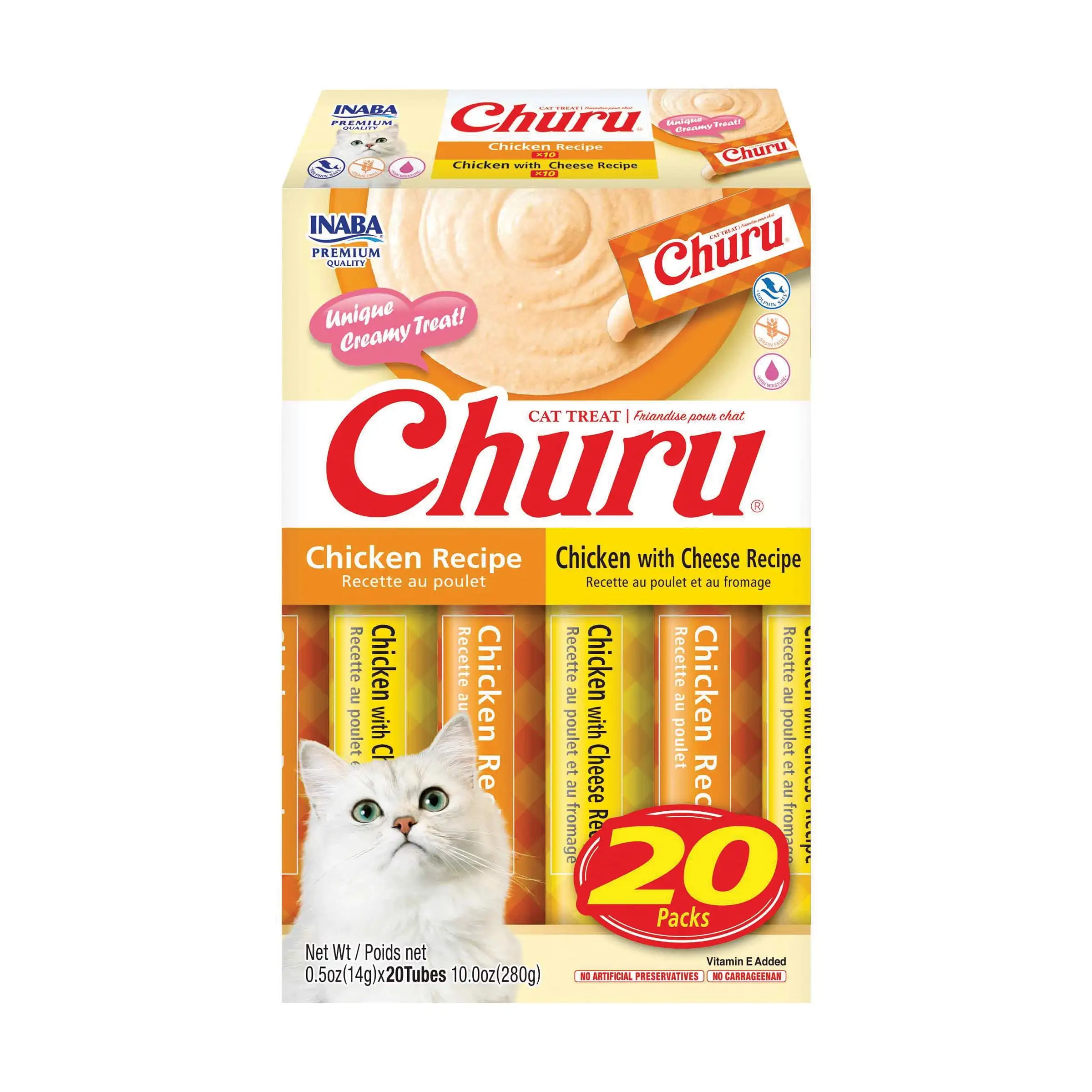 Churu Chicken Variety Box. 0.5oz. 20 Tubes. 10.0 oz