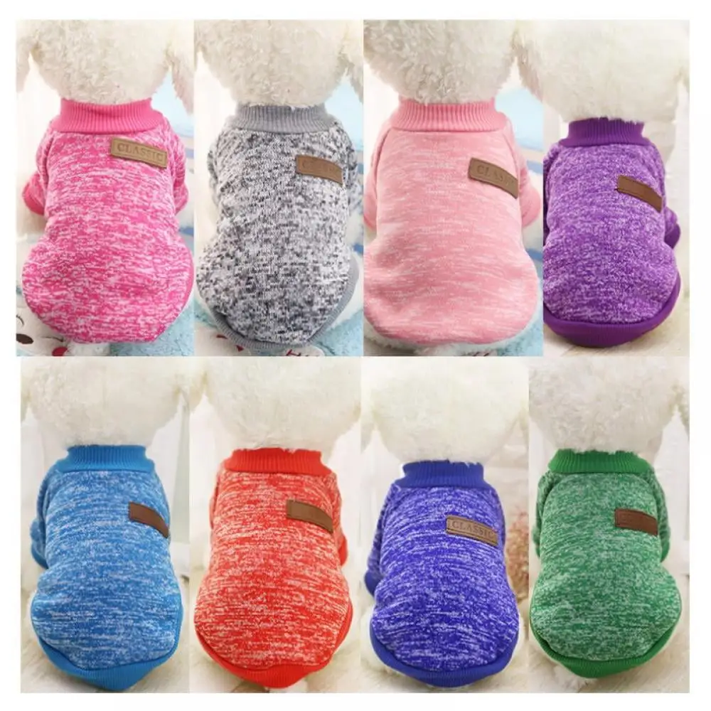 Classic Dog Clothes Chihuahua For Small Dogs Clothing Pet Clothes Jacket Sweaters Coat XS-2XL