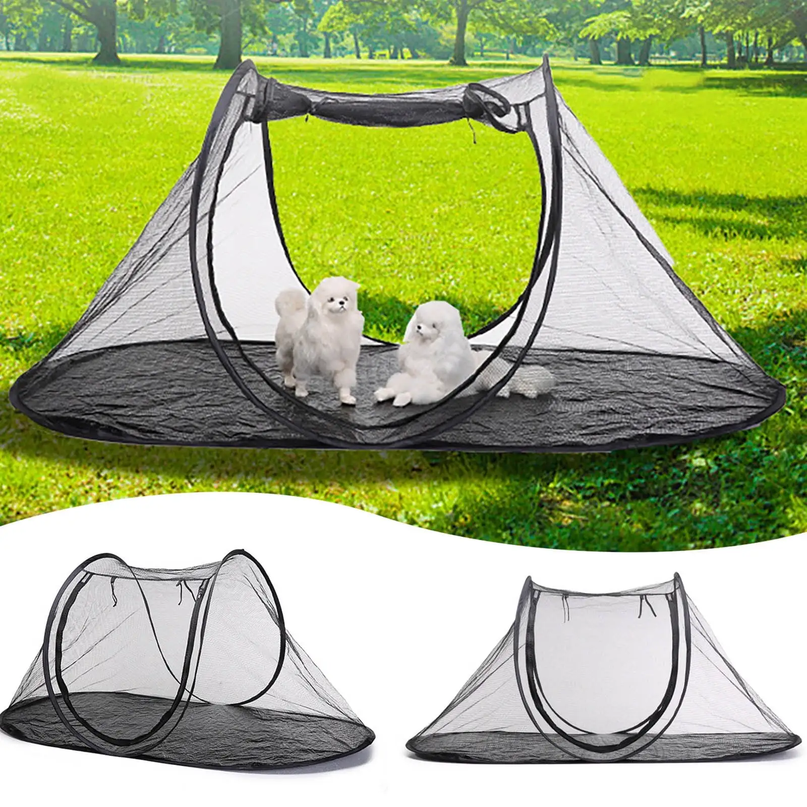 Clearance Foldable Pet Tent For Storing Cats And Dogs Outdoor Travel Pet Kennel Cage Large. Medium. And Small Dog