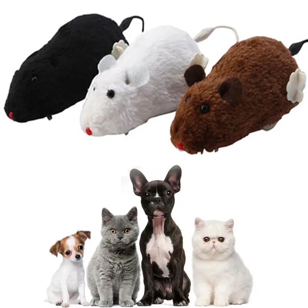 Clearance Toy 2023 Gifts Clockwork Control Running Rat Mouse for Cat Dog Pet Funny Pet Supplies Toy for Kids