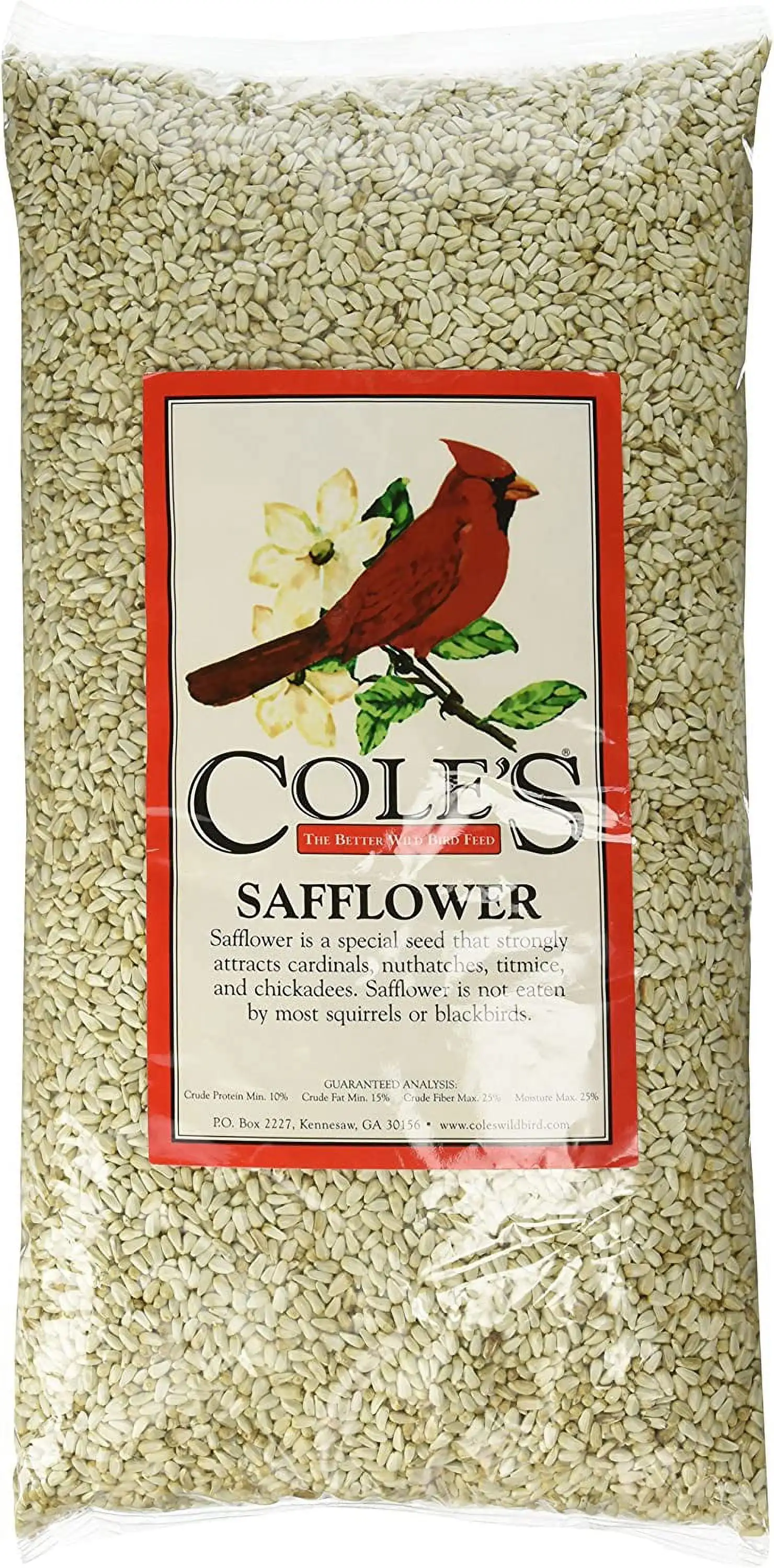 Coles Wild Bird Products SA05 Safflower 5 Pound Safflwr Bird Food