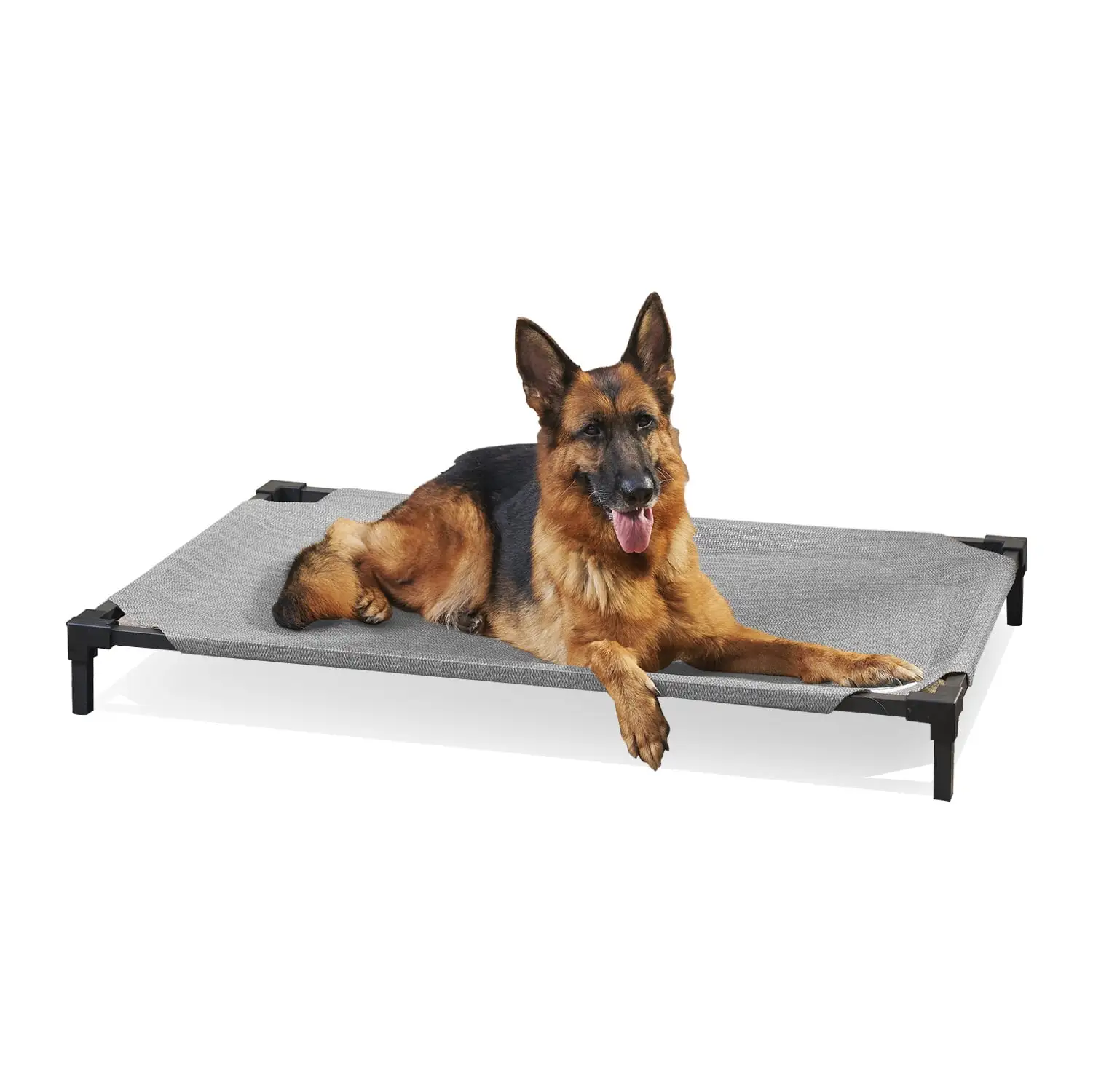 Coolaroo Cooling Elevated Pet Bed Pro. Large. Fits in 48in Crates. Steel