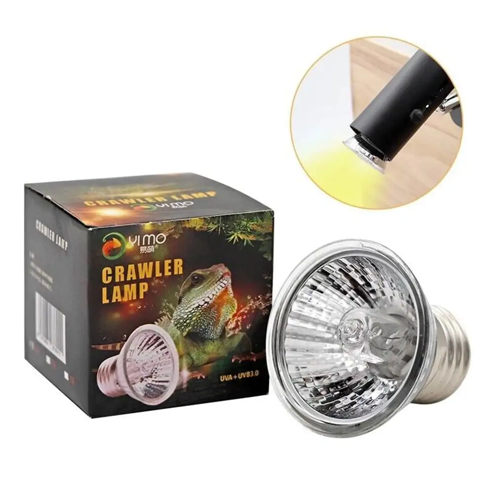 Costyle Reptile Lamp 25/50/75W UVA+UVB 3.0 Pet Heat Lamp Bulb Turtle Basking Light Bulbs