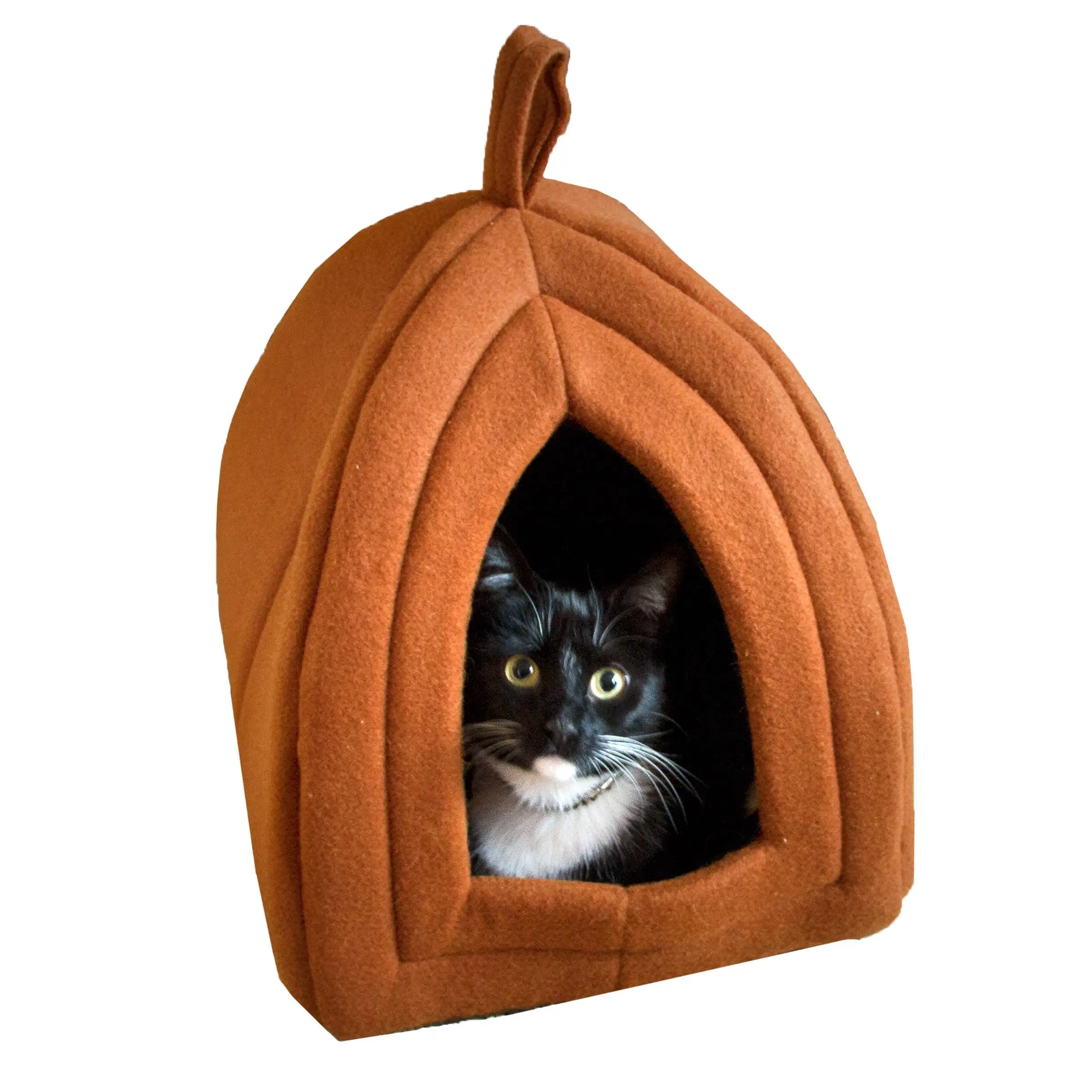 Cozy Kitty Tent Igloo Plush Cat Bed