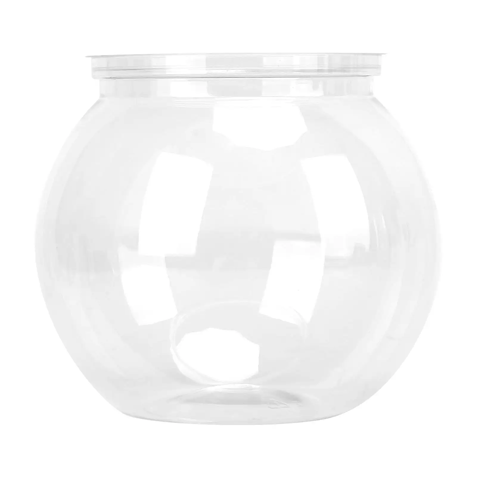 Crtynell Plastic Aquarium Fish Tank Mini Fish Bowl Fish Tank Starter