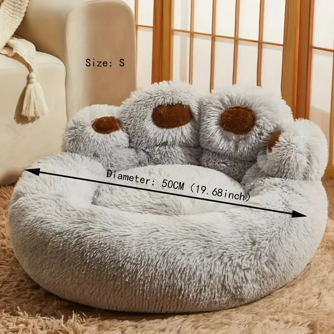 DABEI Soft Long Plush Cat kennel dog kennel winter warm pet bed Cat Bed Cat Mat Animals Sleeping Sofa