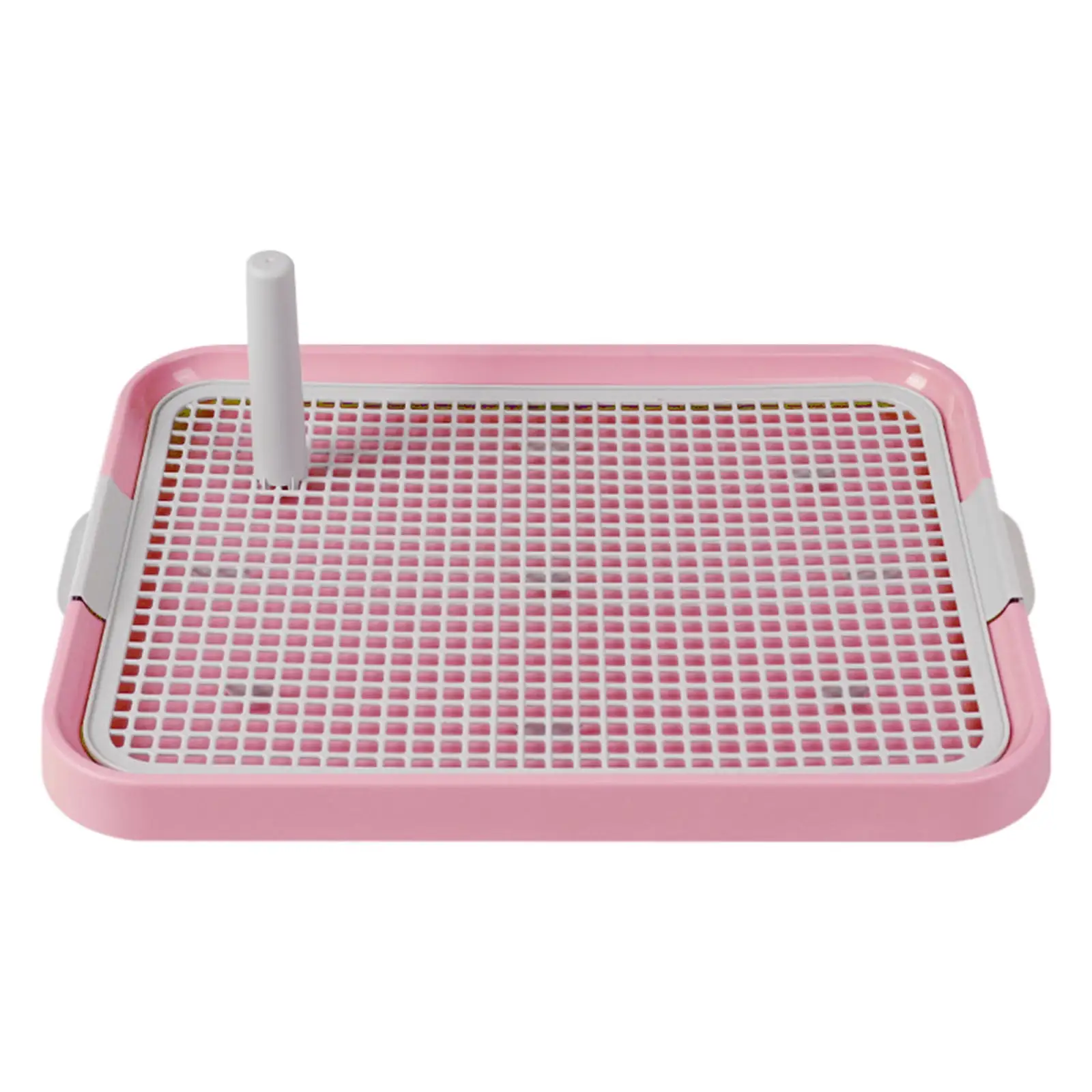 Dadatutu Dog Potty Tray. Mesh Puppy Toilet Indoor Cat Removable Portable Fence Dog Potty Tray Toilet Indoor Pee Pad Holder. Puppy Pee Mesh Potty Training Tray. 19X14