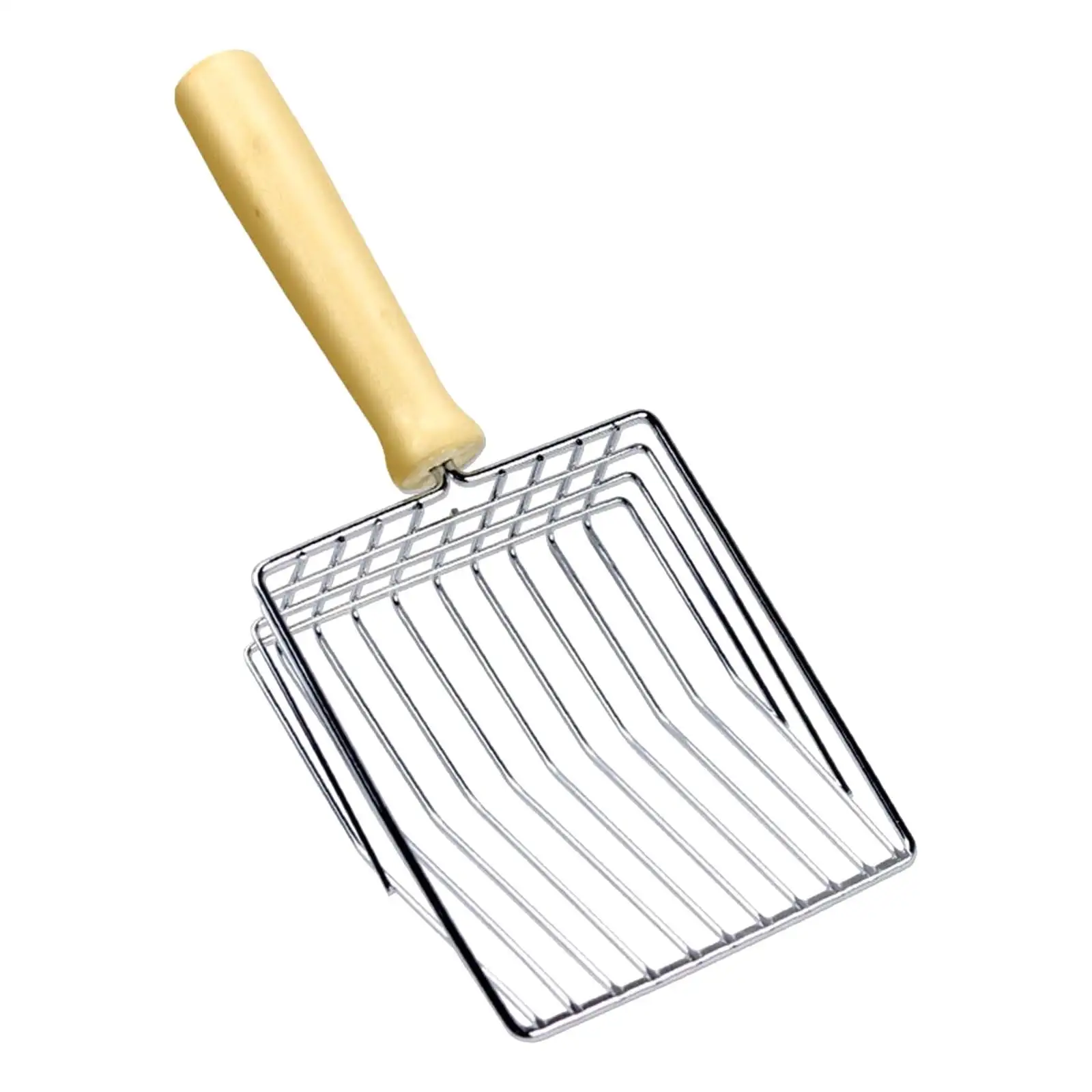 Daiosportswear Metal Litter Scoop. Stainless Steel Sand Substrate Shovel Fine Mesh Scoop. Non-Stick Deep Fast Sifting Litter Scoop. Litter Cleaner Scoop