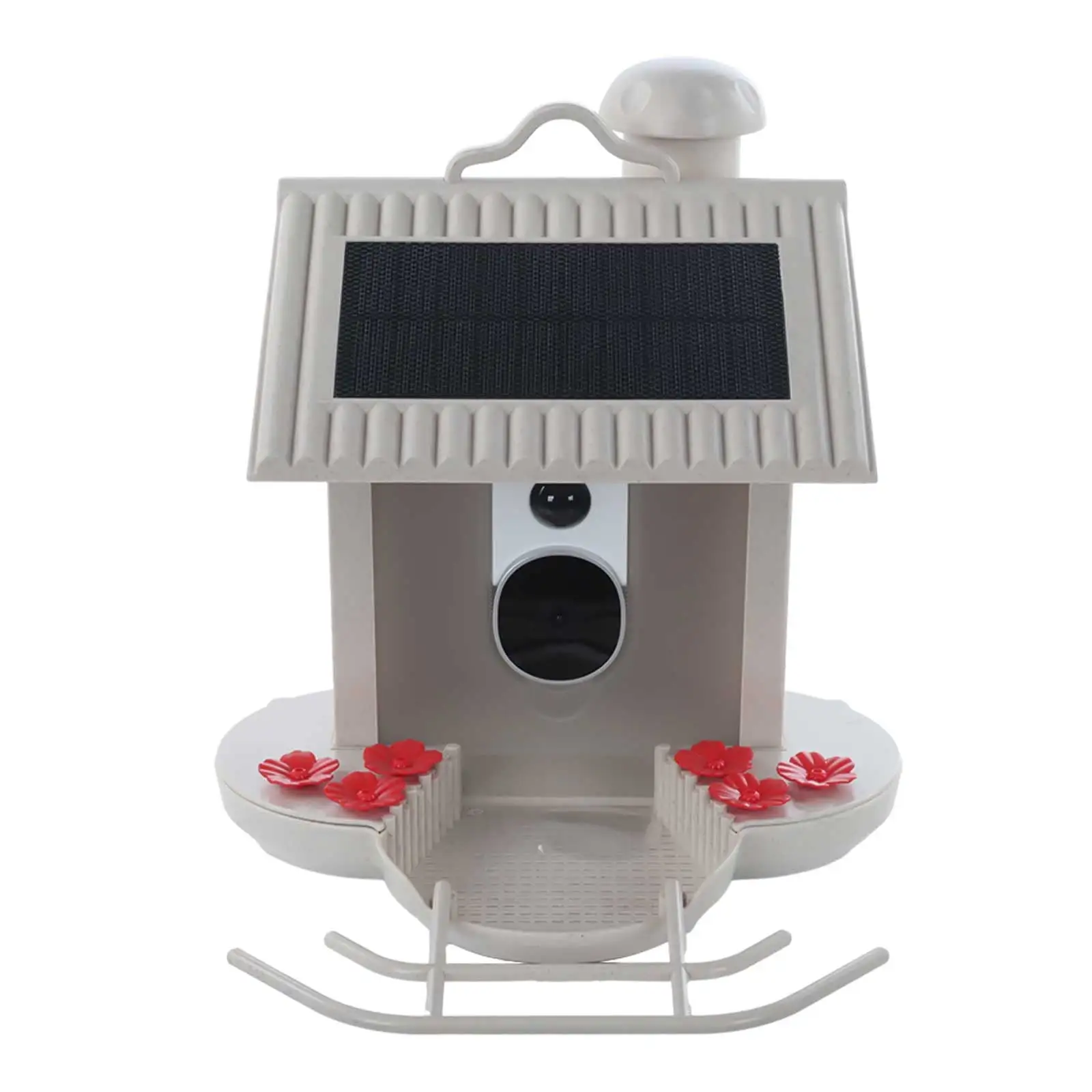 Dengmore Smart Bird Feeder Solar Pannel 1080P HD Bird Watching Camera Auto Capture Bird Videos Night Video Camera Videos Motion Detection Bird Feeders for Wild Birds