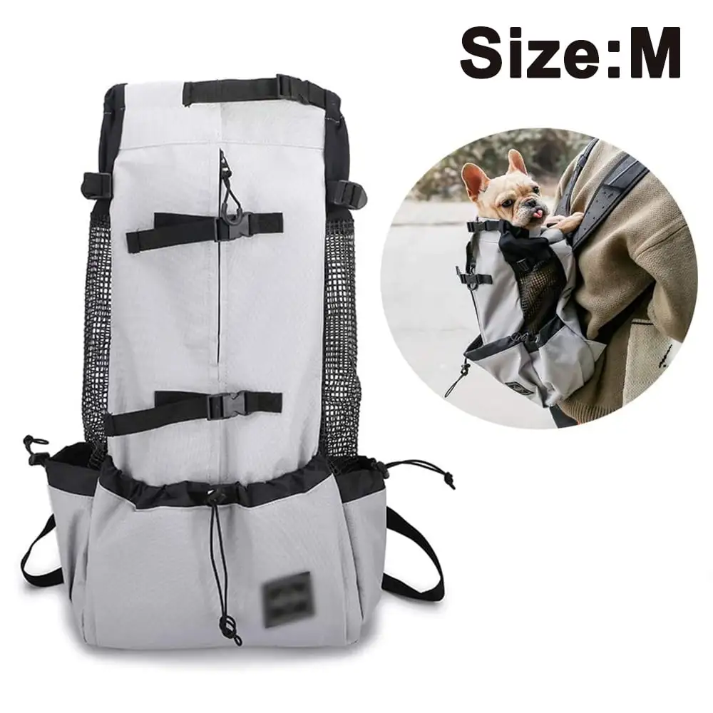 Dog Carrier Backpack for Small and Medium Pets Front Facing Adjustable Dog Backpack Carrier Fully Ventilated