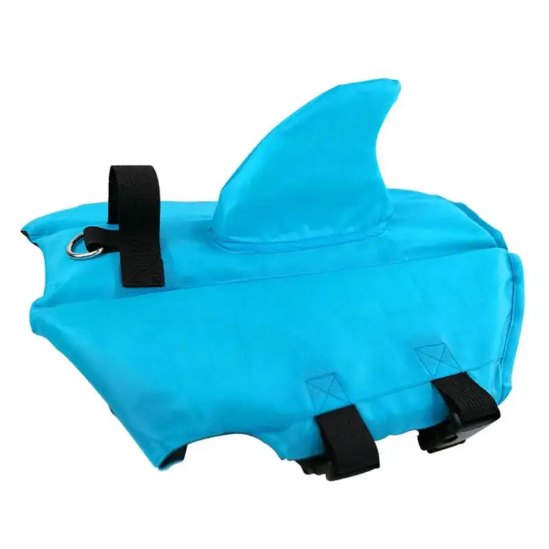 Dog Life Jacket Shark Life Vest for Dogs Safety Lifesaver with High Buoyancy and Lift Handle for Small and Medium Breeds