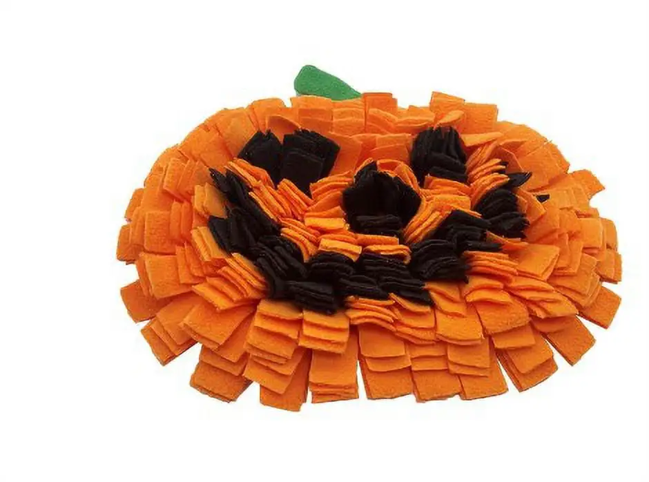 Dog Snuffle Mat Pumpkin Dog Sniffing Mat Snuffle Mat For Dogs Large Breed Sniffing Feeding Mat Toy