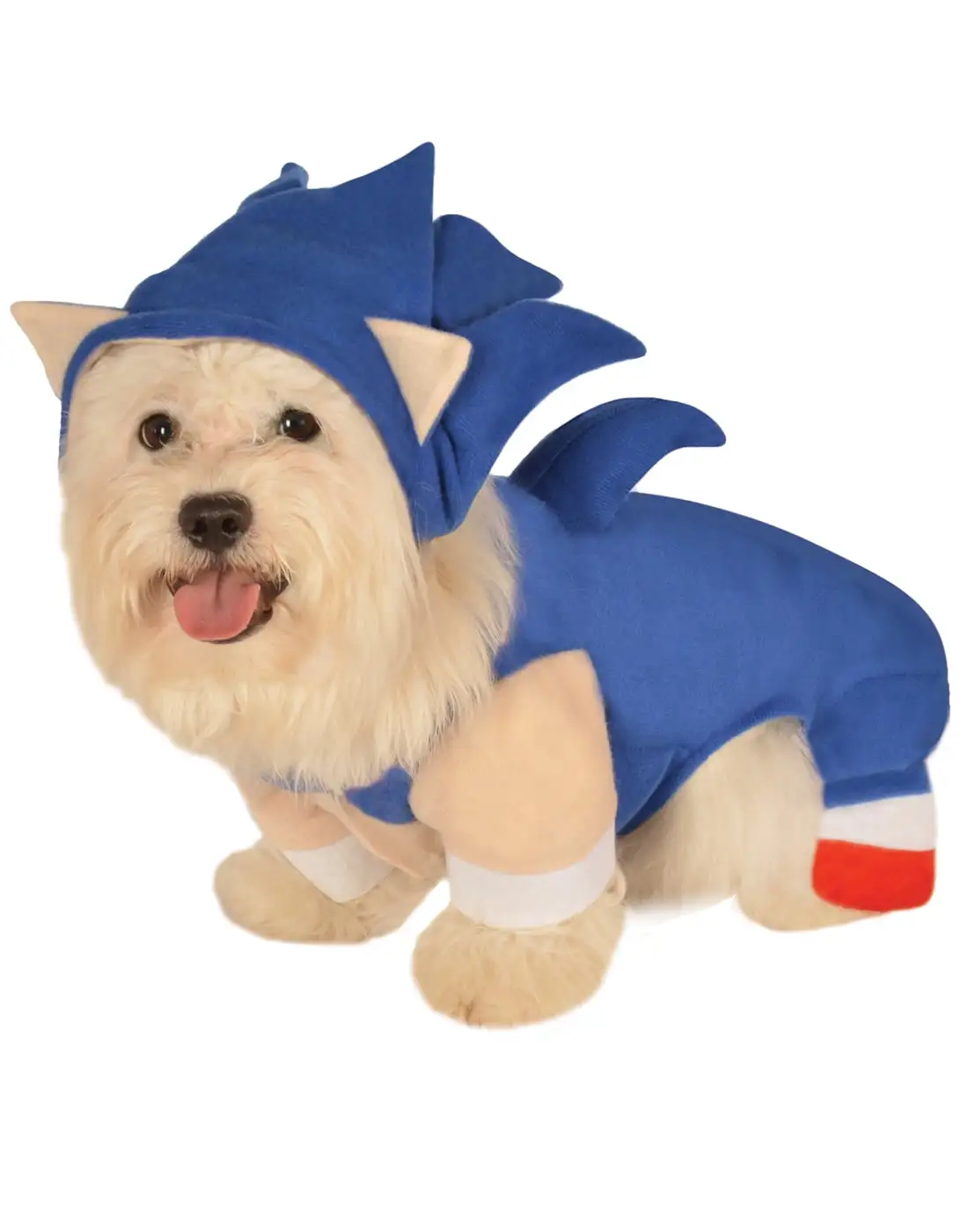 Dog Sonic The Hedgehog Pet Dress Up Costume S