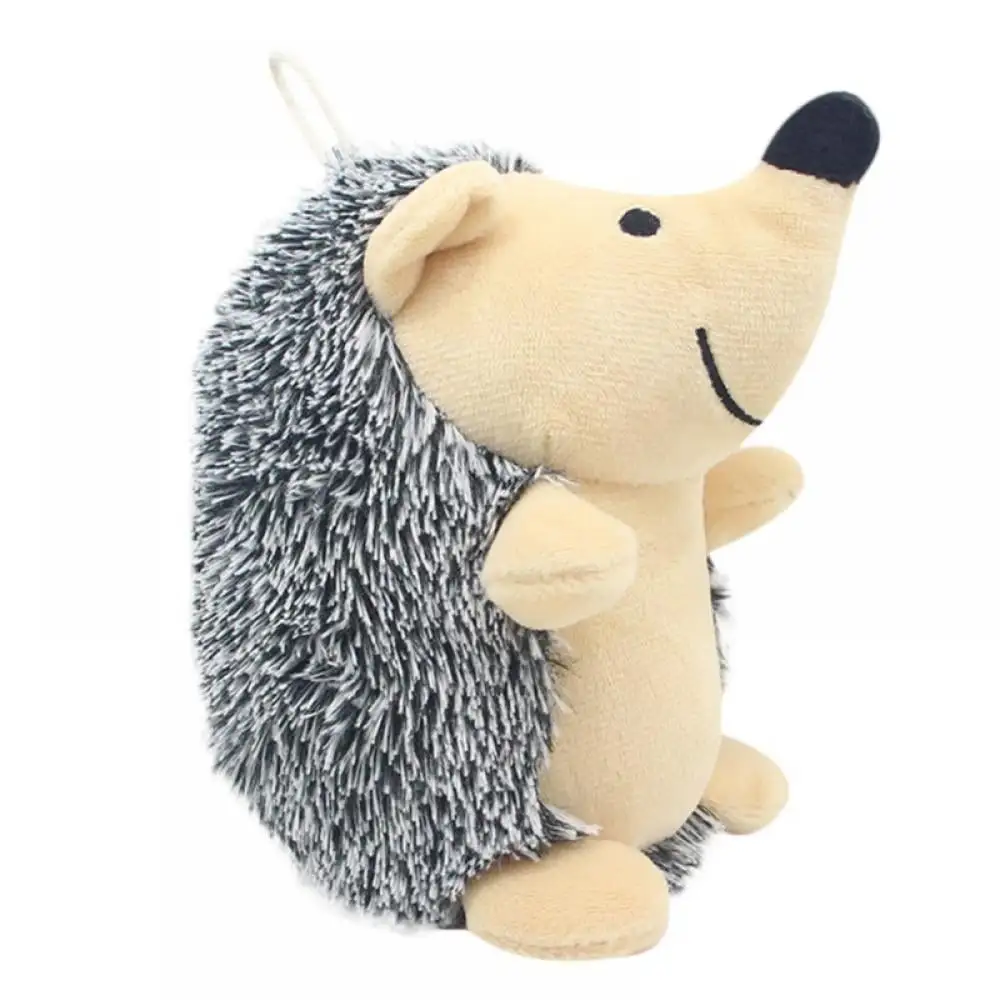 Dog Toy Hedgehogz Squeaky Cuddly Plush And Squeak Chew Toys Durable Plush Fluffy Toy for Awesome Pets Or Small. Medium. And Large Dogs