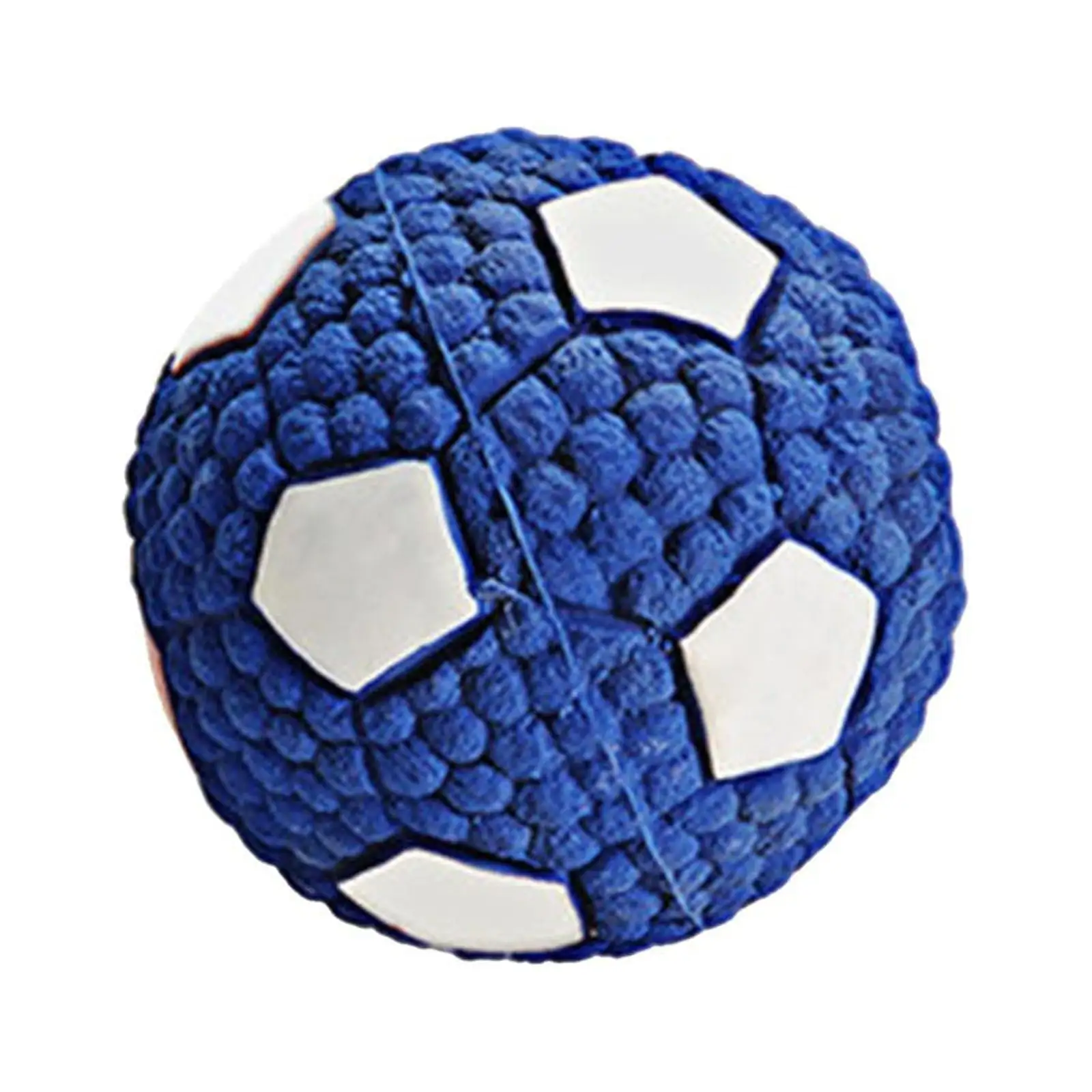 Donemore High Elastic Cotton Stuffed Ball Dog Toy. Soft Sounding Soccer Rugby. for Dogs. Indoor & Outdoor Puppy Fetch Toys for Small. Medium. & Large Dogs. Stuffed Plushie Play Toy Balls