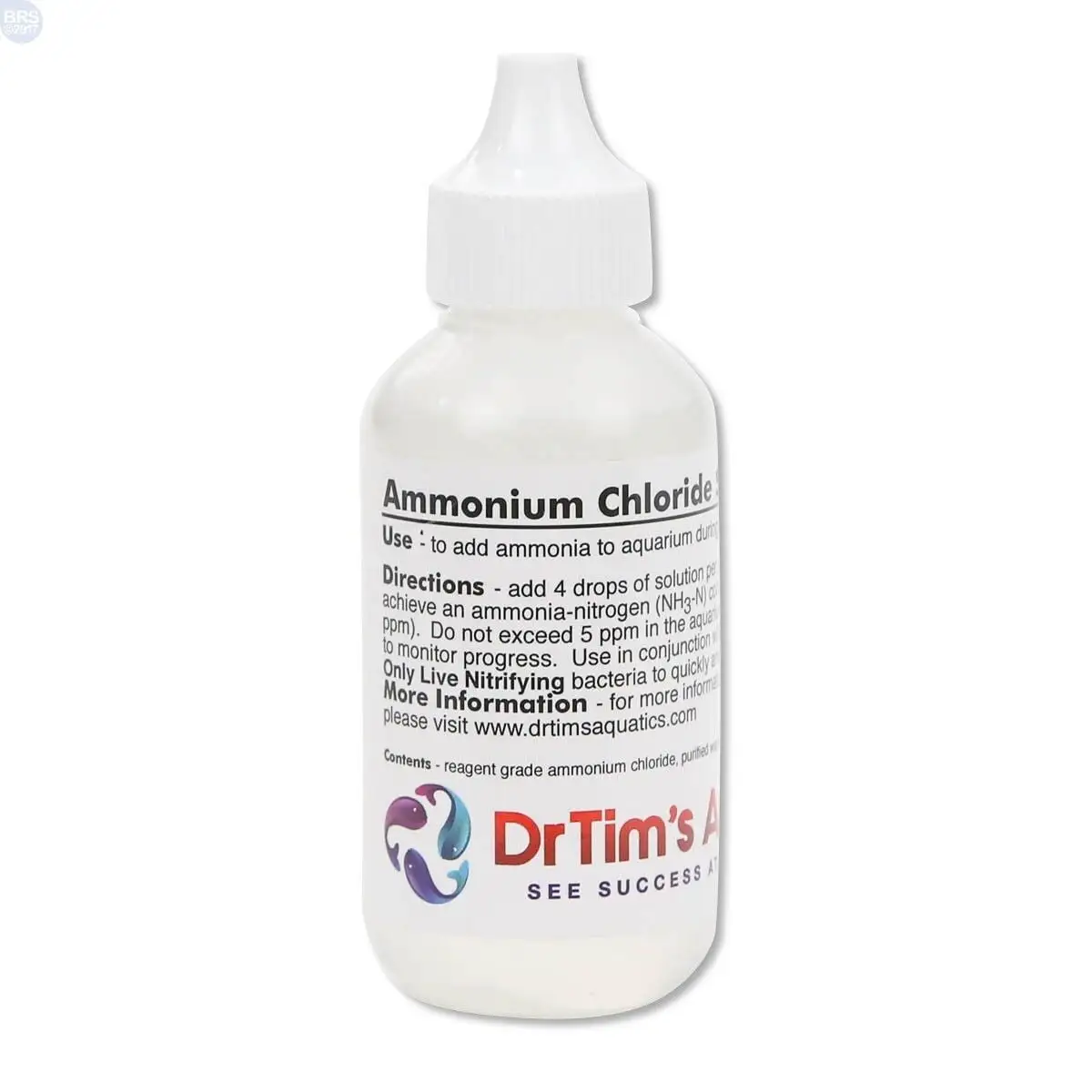 Dr. Tim's Aquatics Ammonium Chloride Solution for Cycling Aquariums (Asst Sizes)