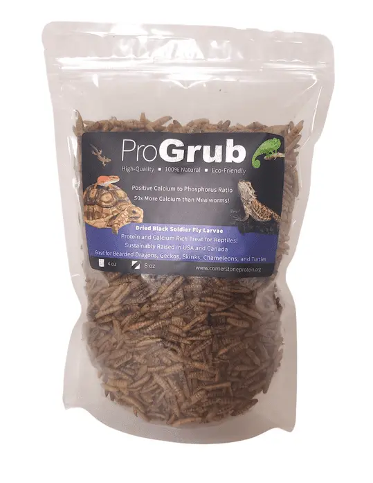 Dried Black Soldier Fly Larvae 8oz