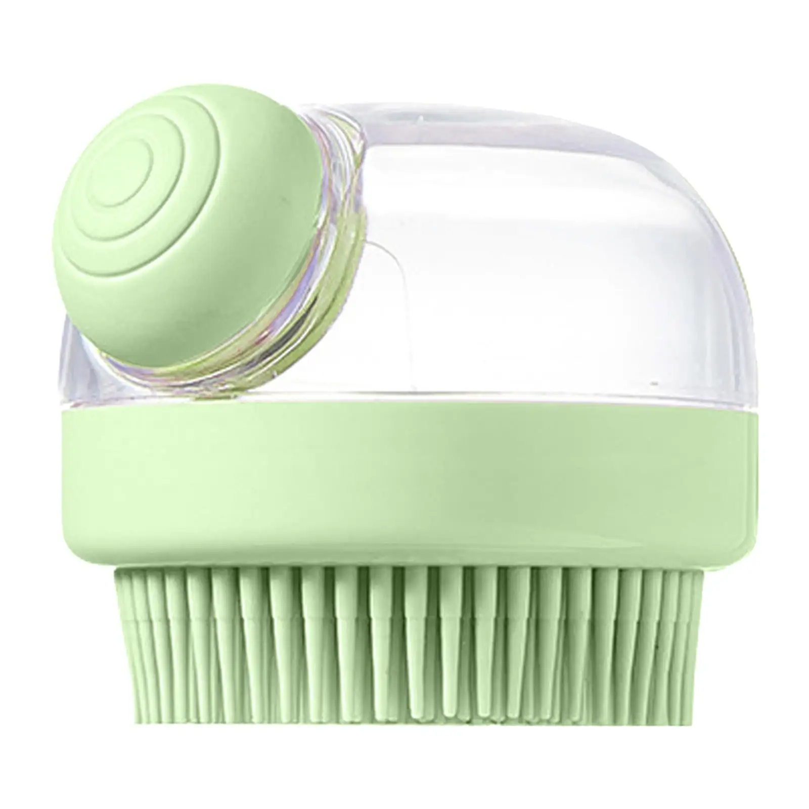 Duklien Bathing Brushes Cat And Dog Bath Brush Exfoliating Massage Soft Hair Wet And Dry with Dog Shampoo Bath Brush Hair Deep Cleaning Pointed Brush (Green)