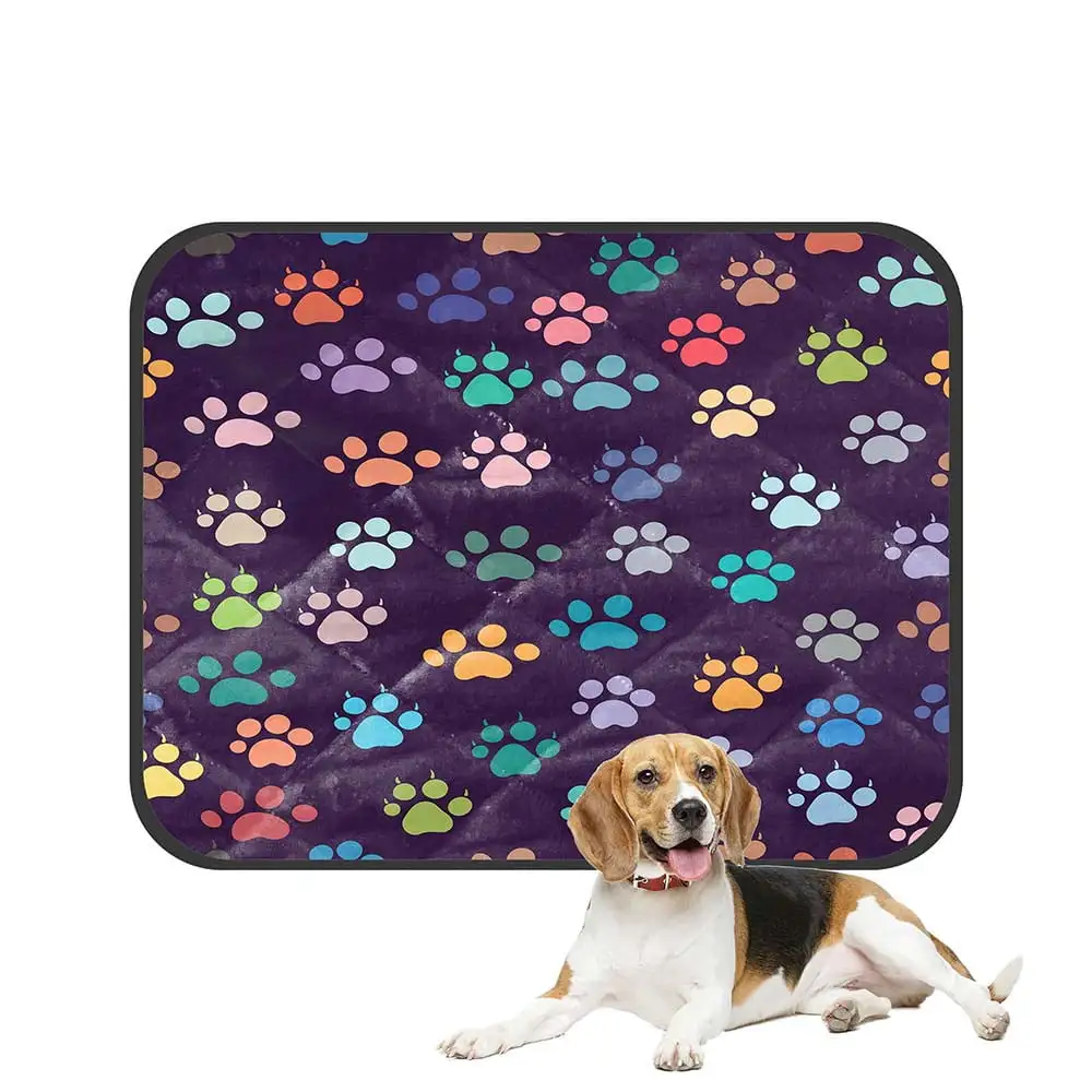 ECZJNT Animals Pet Dog Cat Bed Pee Pads Mat Cushion Potty Dogsblankets Crate Bed Kennel 14x18 inch