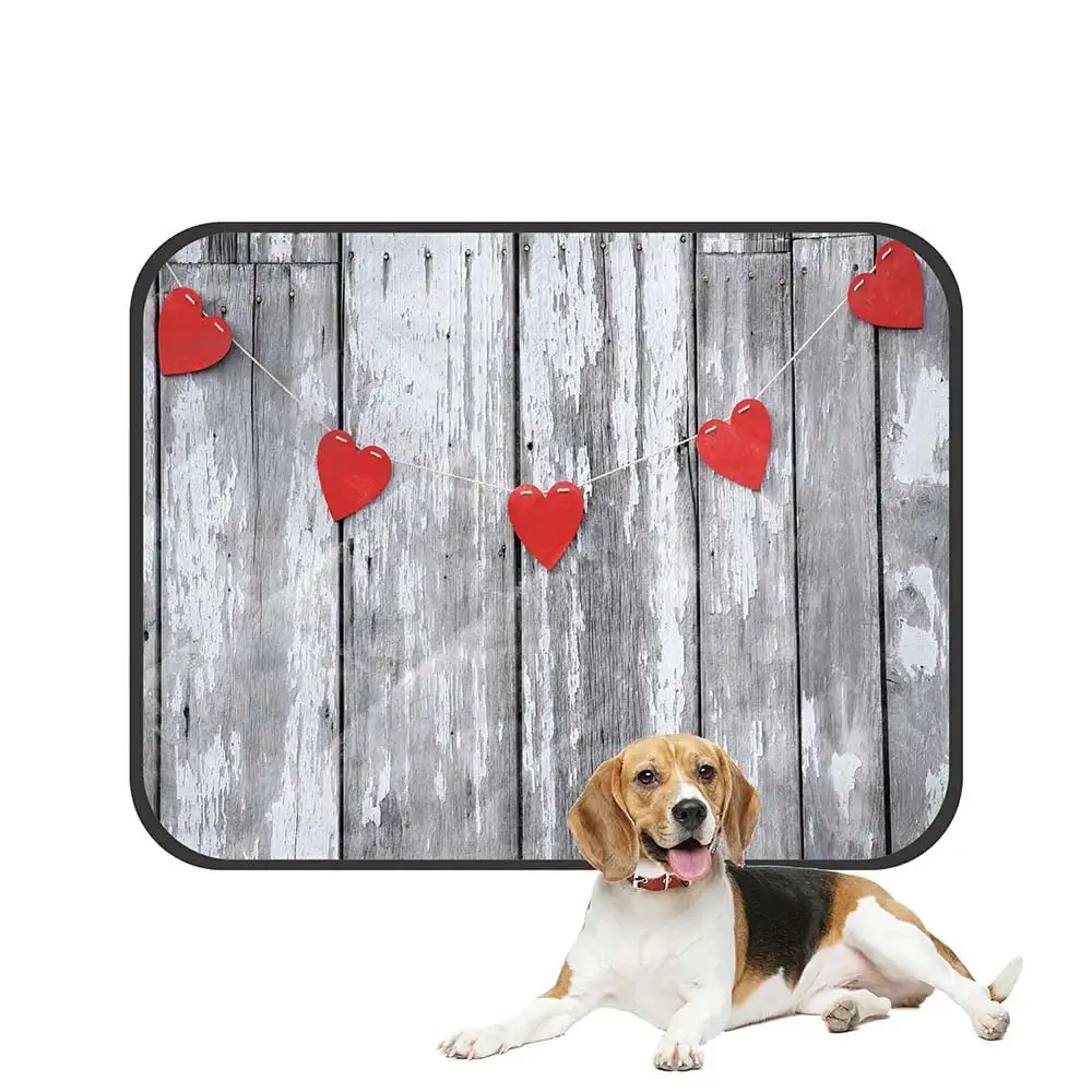 ECZJNT Valentine Pet Dog Cat Bed Pee Pads Mat Cushion Potty Dogsblankets Crate Bed Kennel 14x18 inch