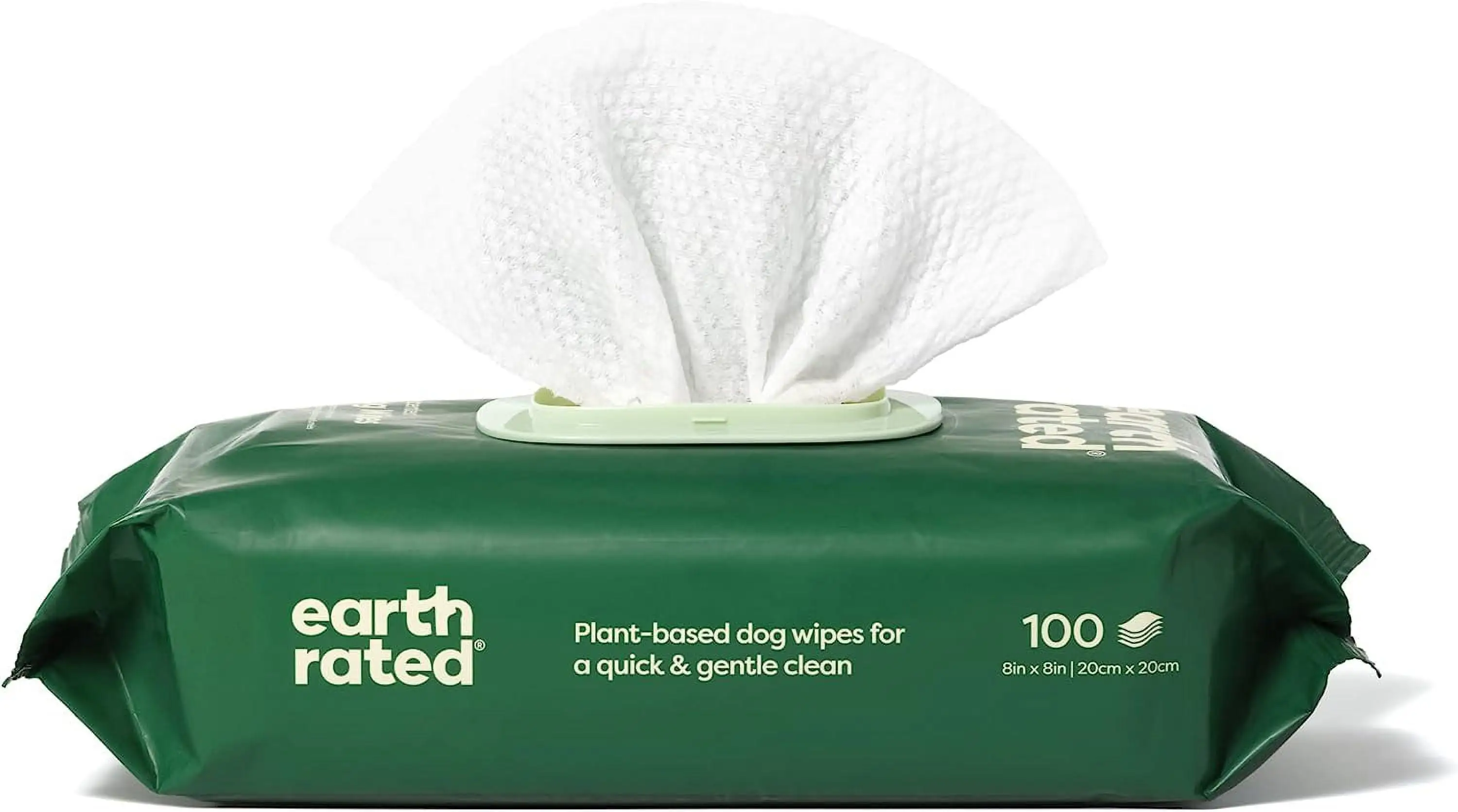 Earth Rated Unscented Dog Grooming Wipes. 100 Count