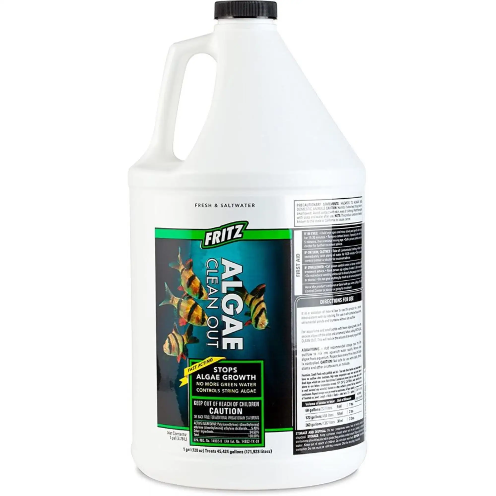 Essential Pet Products Fritz Aquatics Algae Clean Out for Aquariums - 1 gal