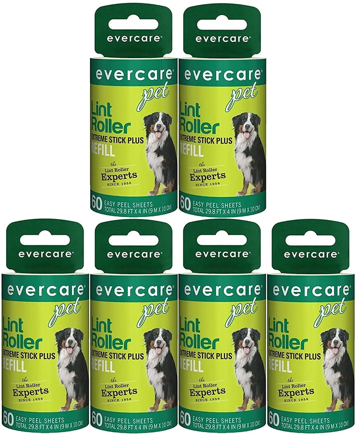 Evercare Extra Sticky Pet Lint Roller Refill 60 sheets