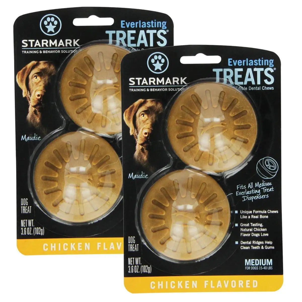 Everlasting Treat Chicken. Medium. 2 Pack